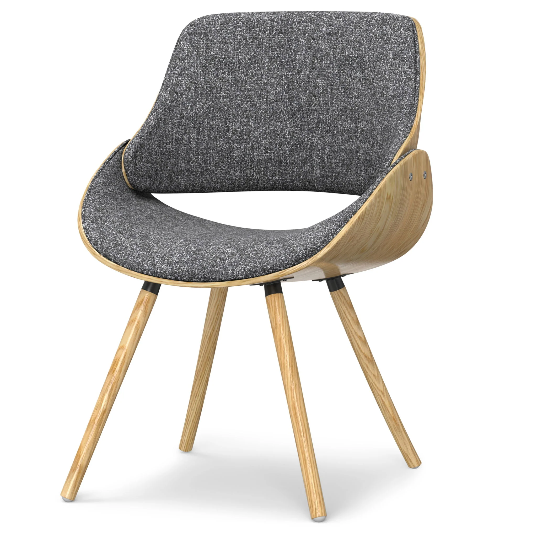 Malden - Bentwood Dining Chair With Wood Back - Image 2