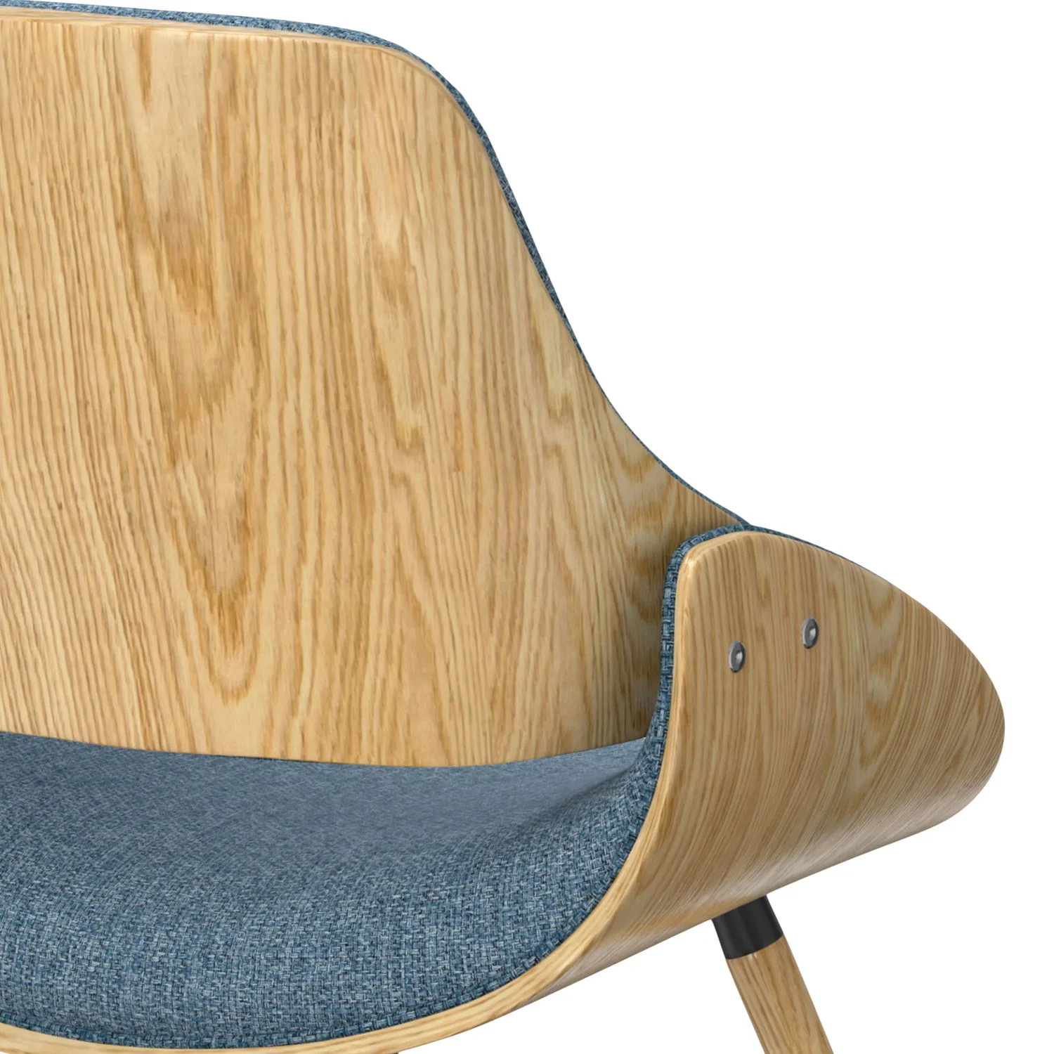 Malden - Bentwood Dining Chair With Wood Back - Image 4