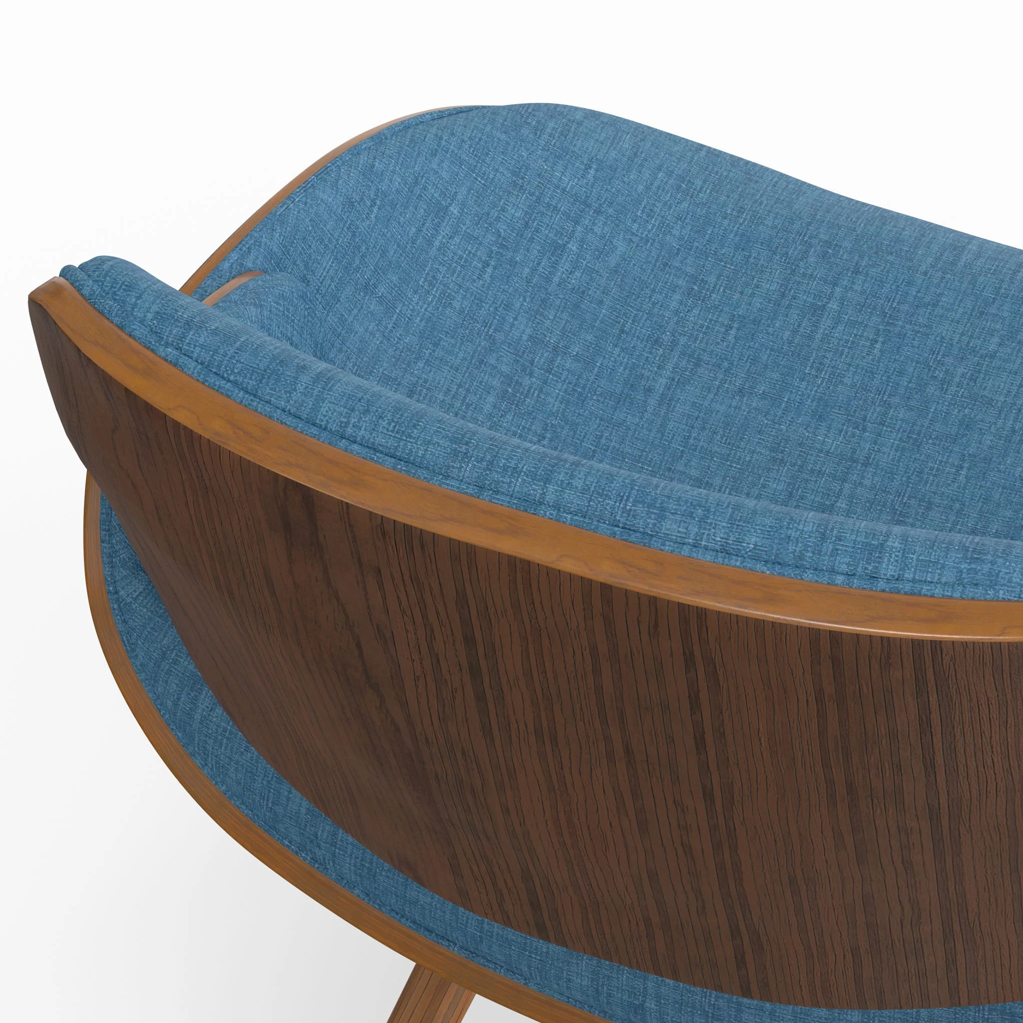 Malden - Bentwood Upholstered Dining Chair With Wood Back - Image 10