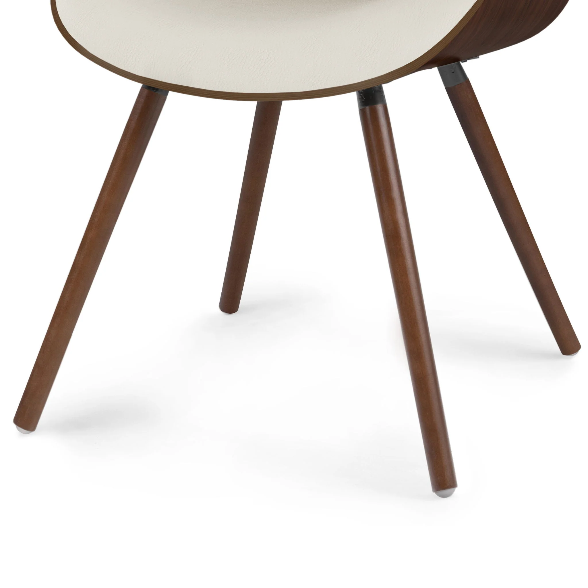 Malden - Bentwood Upholstered Dining Chair With Wood Back - Image 11