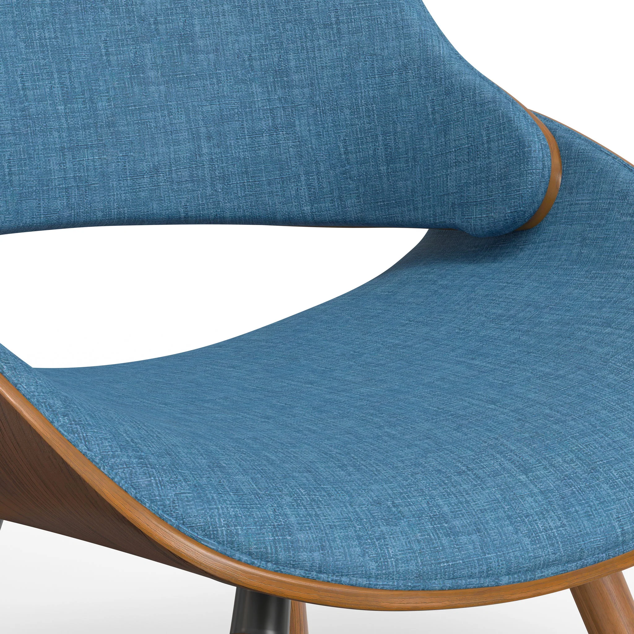 Malden - Bentwood Upholstered Dining Chair With Wood Back - Image 17