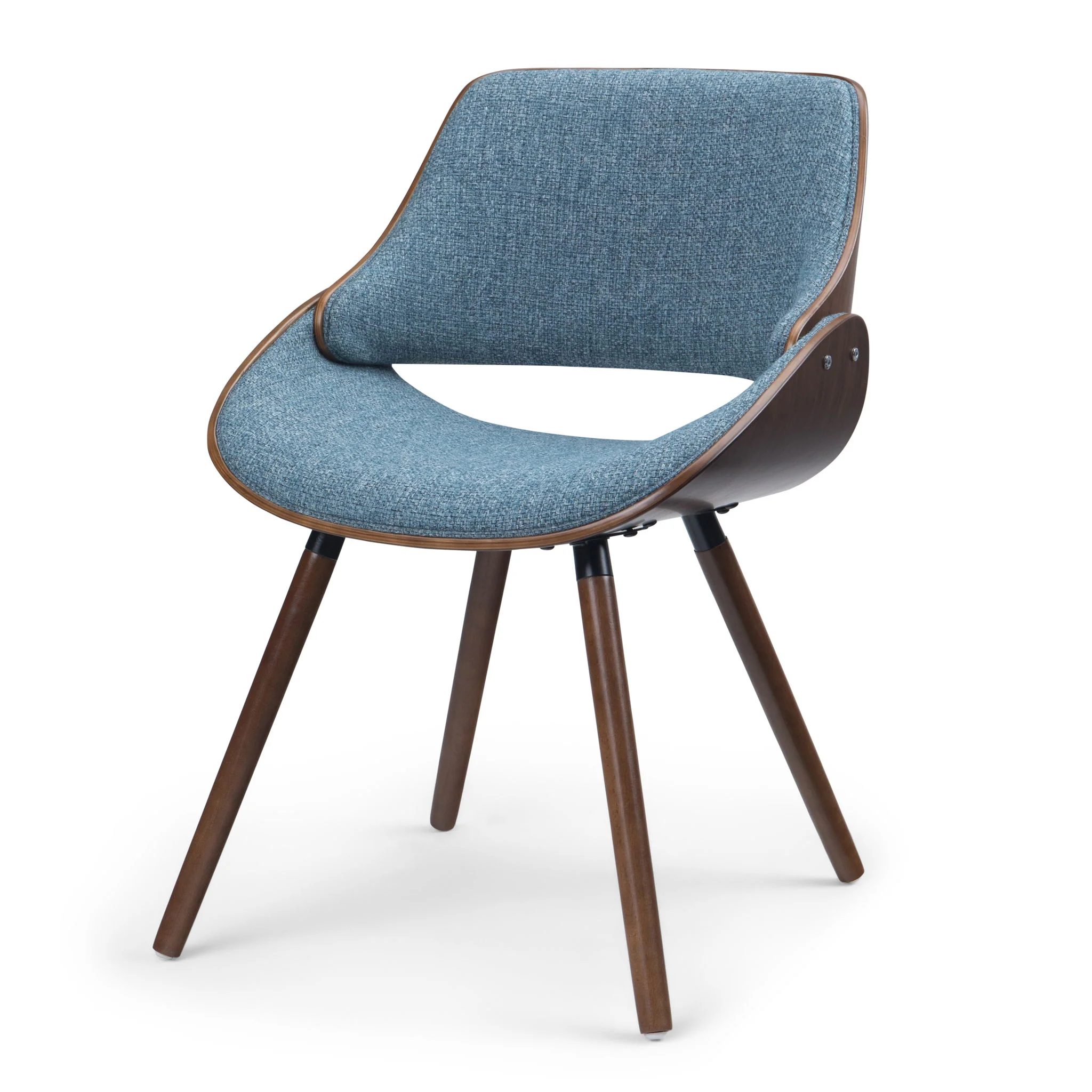 Malden - Bentwood Upholstered Dining Chair With Wood Back - Image 2