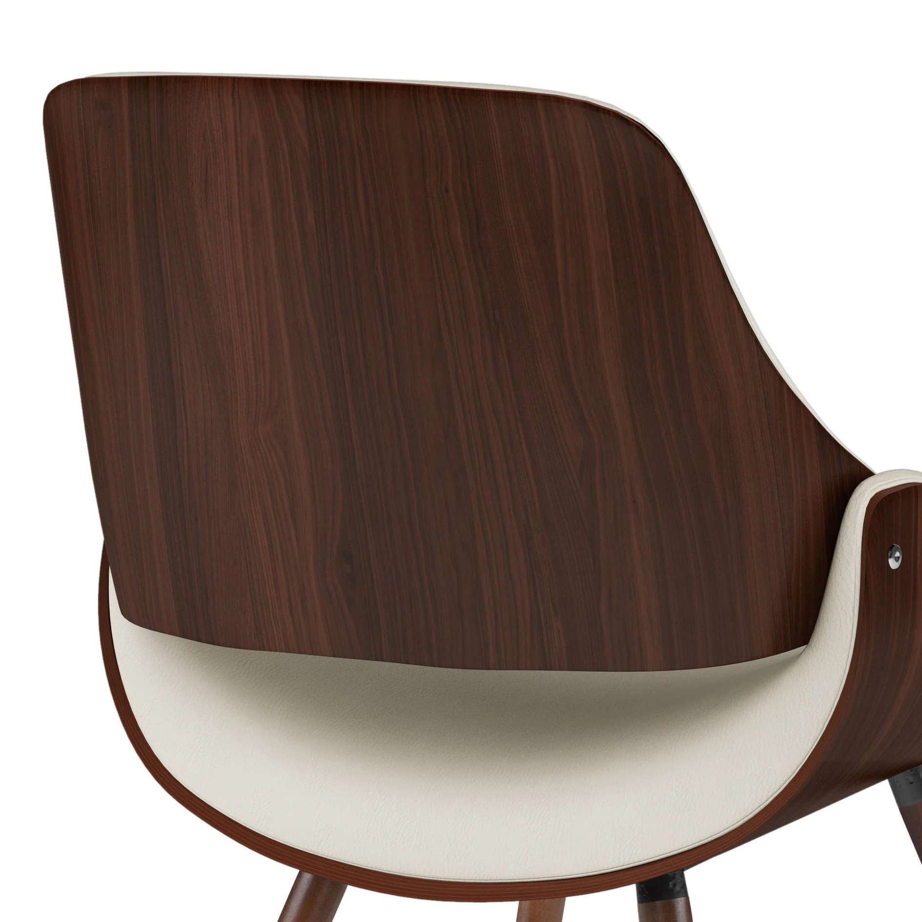 Malden - Bentwood Upholstered Dining Chair With Wood Back - Image 20