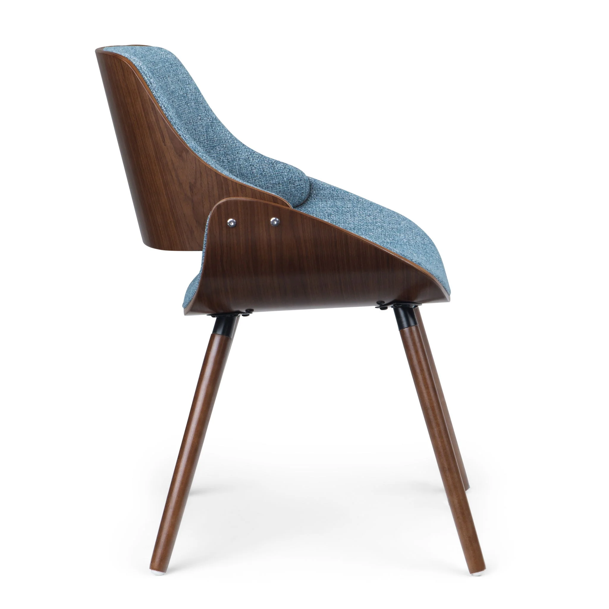 Malden - Bentwood Upholstered Dining Chair With Wood Back - Image 21