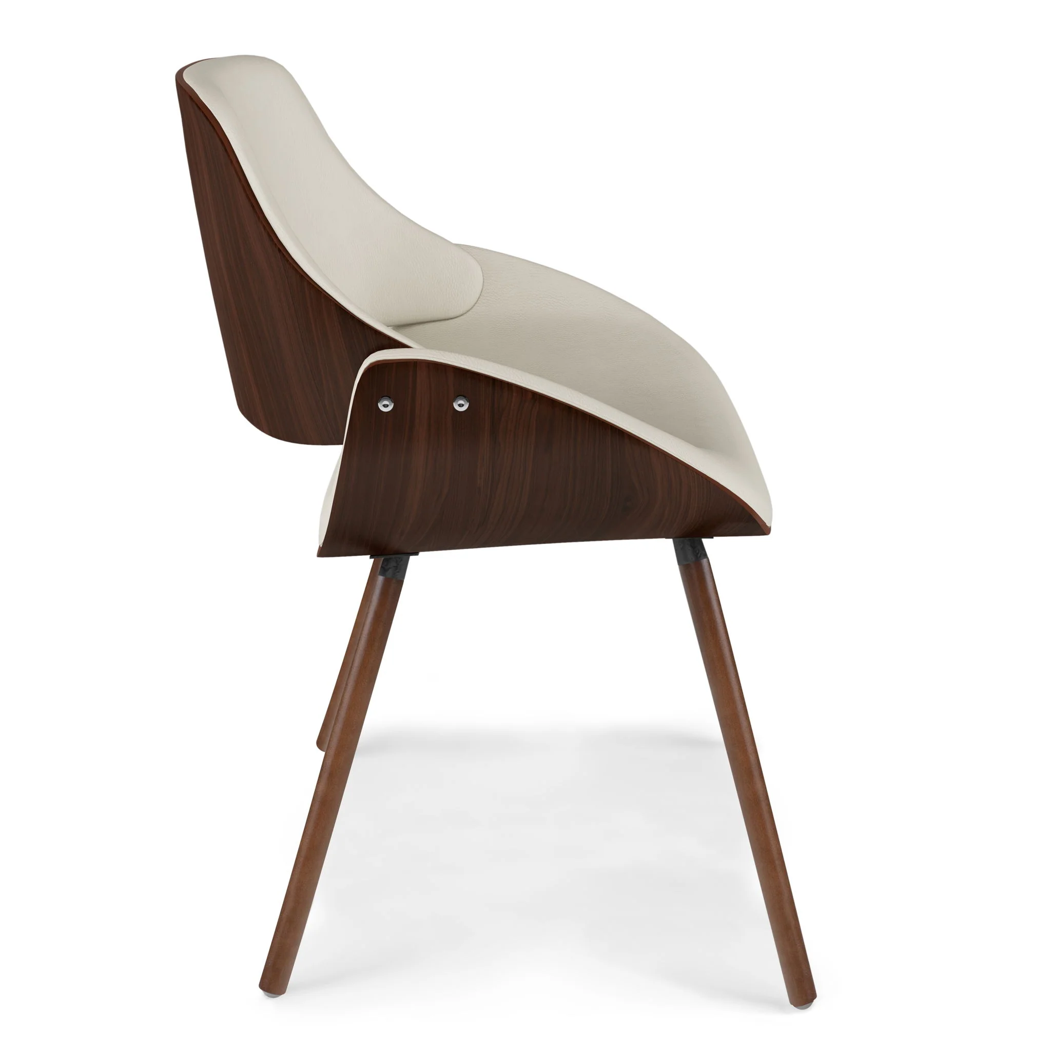 Malden - Bentwood Upholstered Dining Chair With Wood Back - Image 27