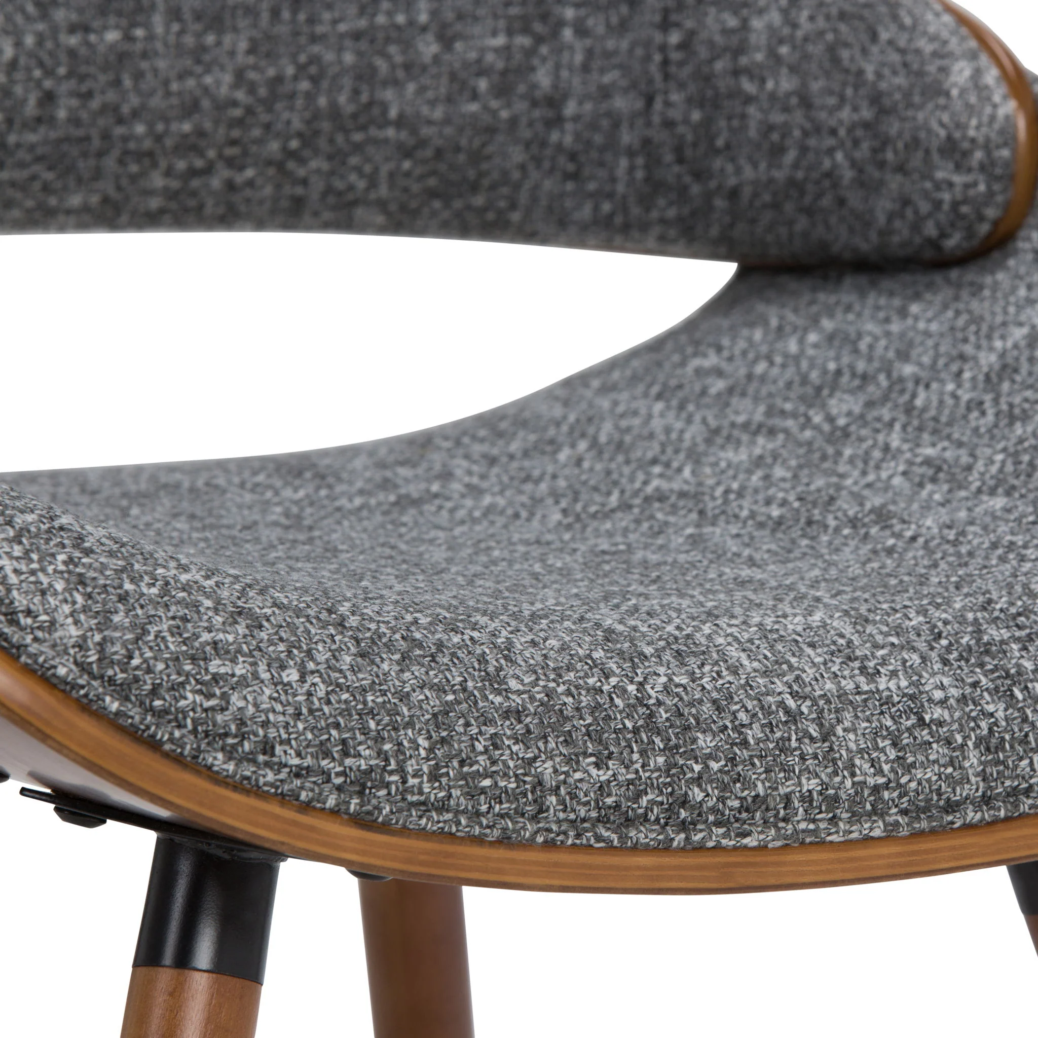 Malden - Bentwood Upholstered Dining Chair With Wood Back - Image 28