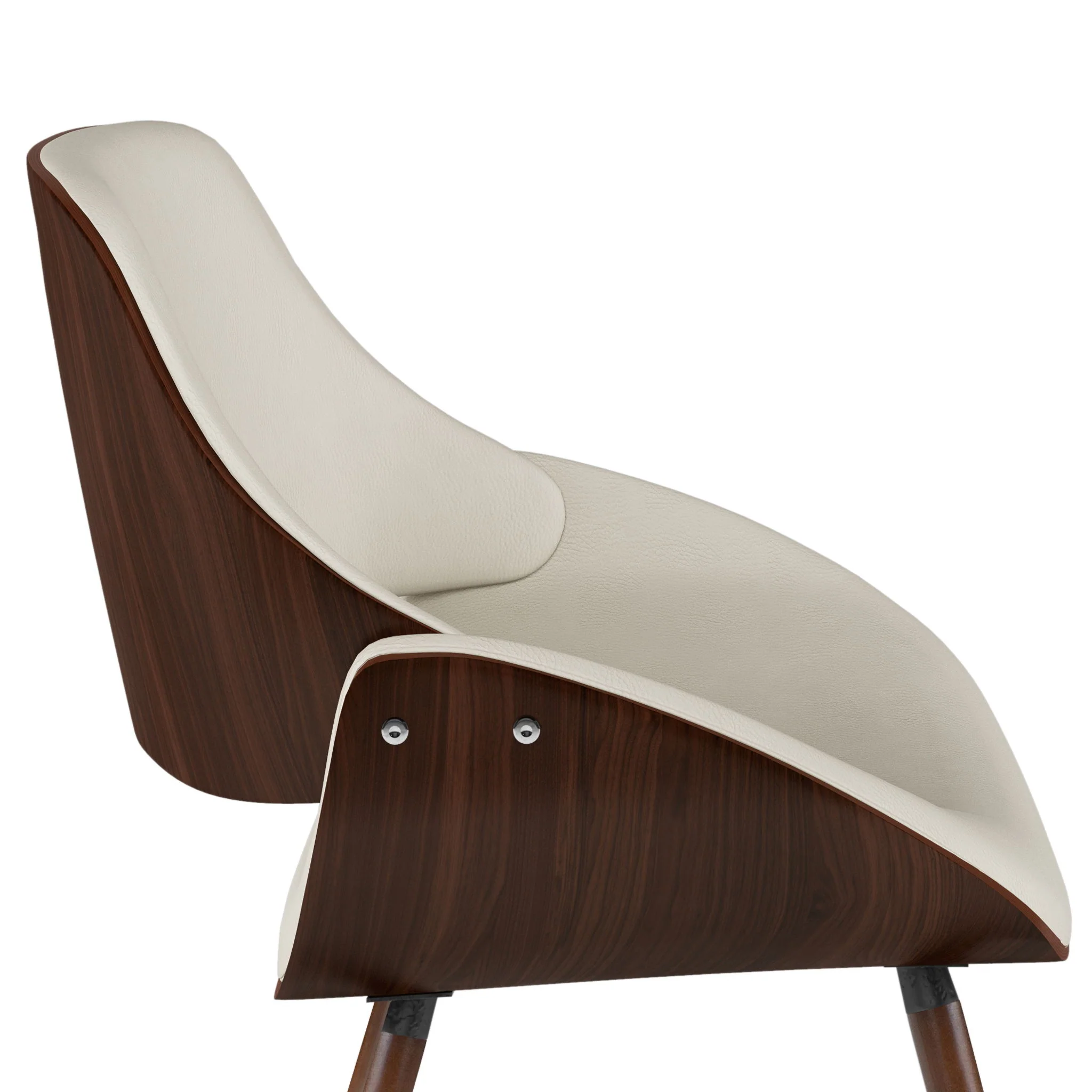 Malden - Bentwood Upholstered Dining Chair With Wood Back - Image 31