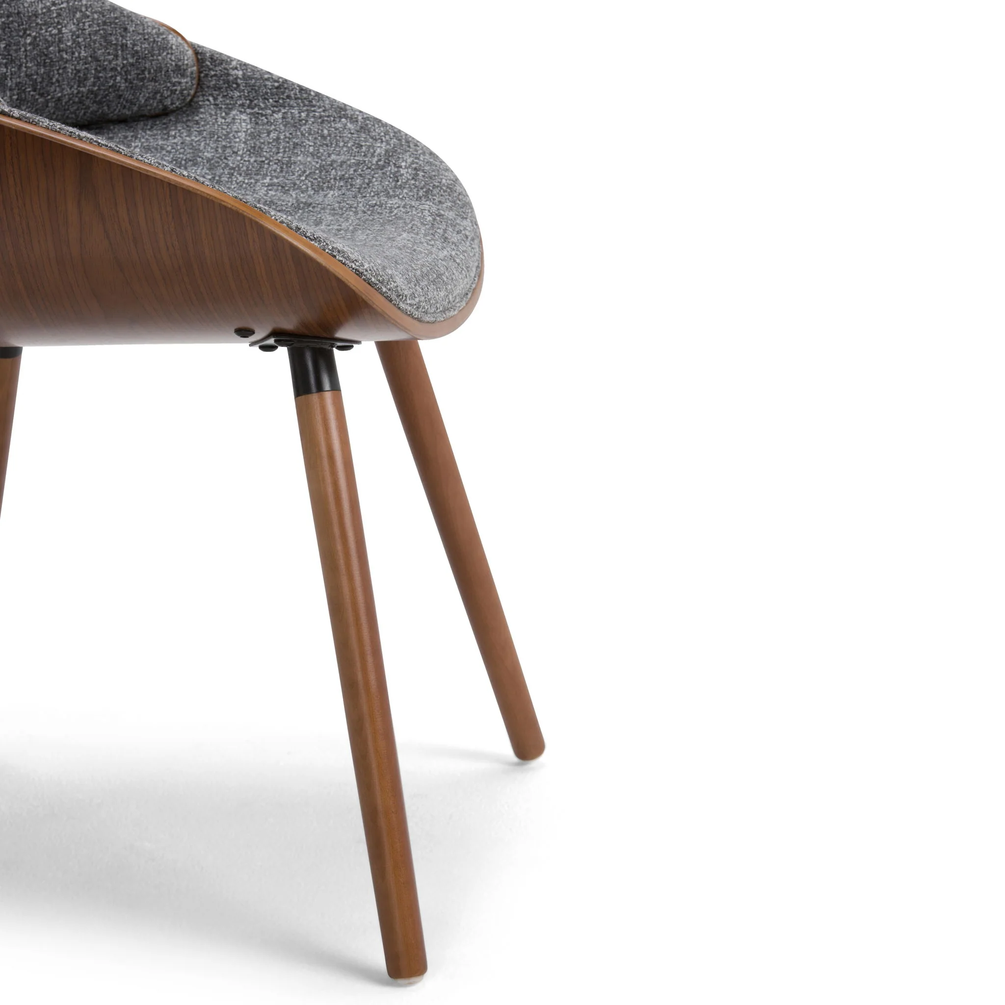 Malden - Bentwood Upholstered Dining Chair With Wood Back - Image 35