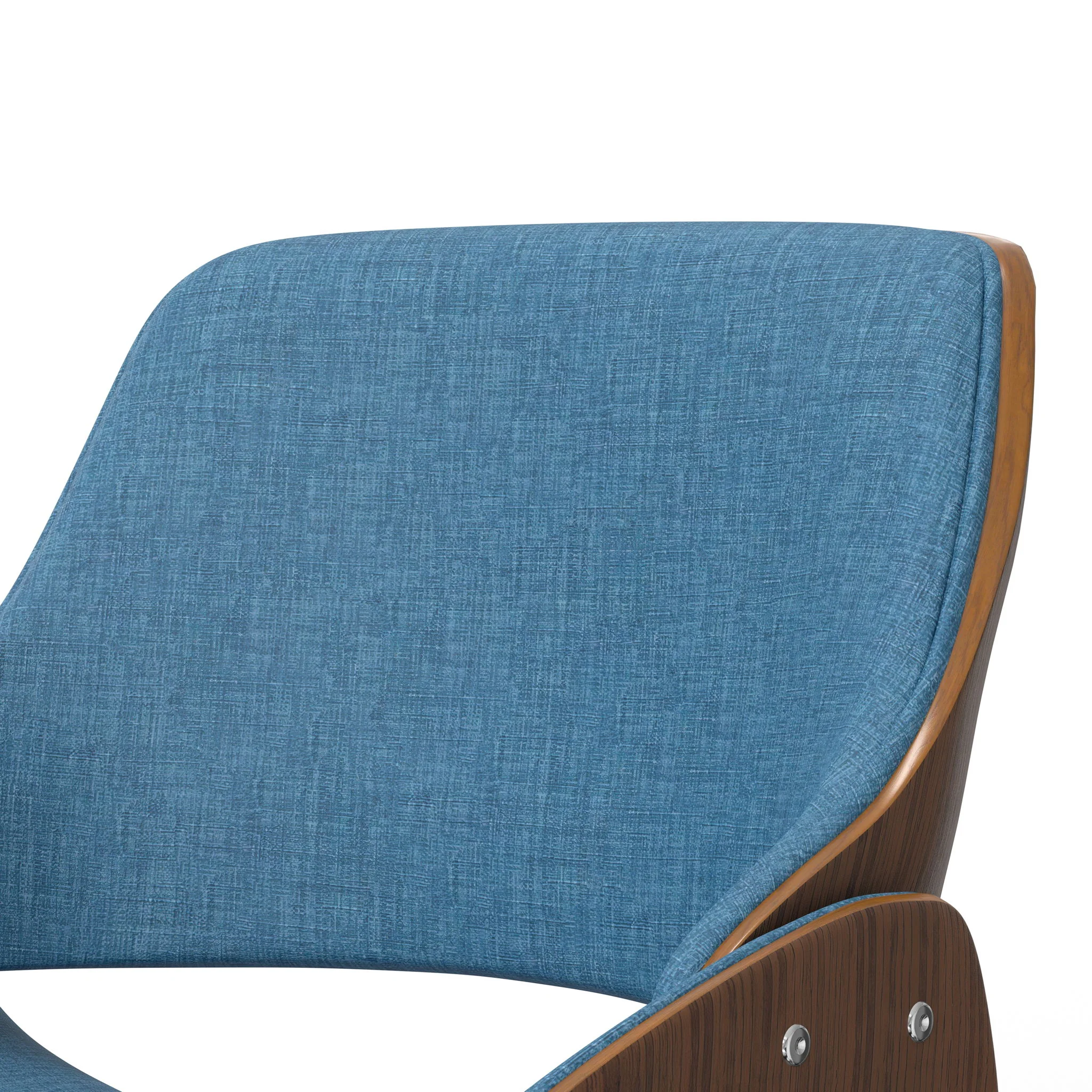 Malden - Bentwood Upholstered Dining Chair With Wood Back - Image 5