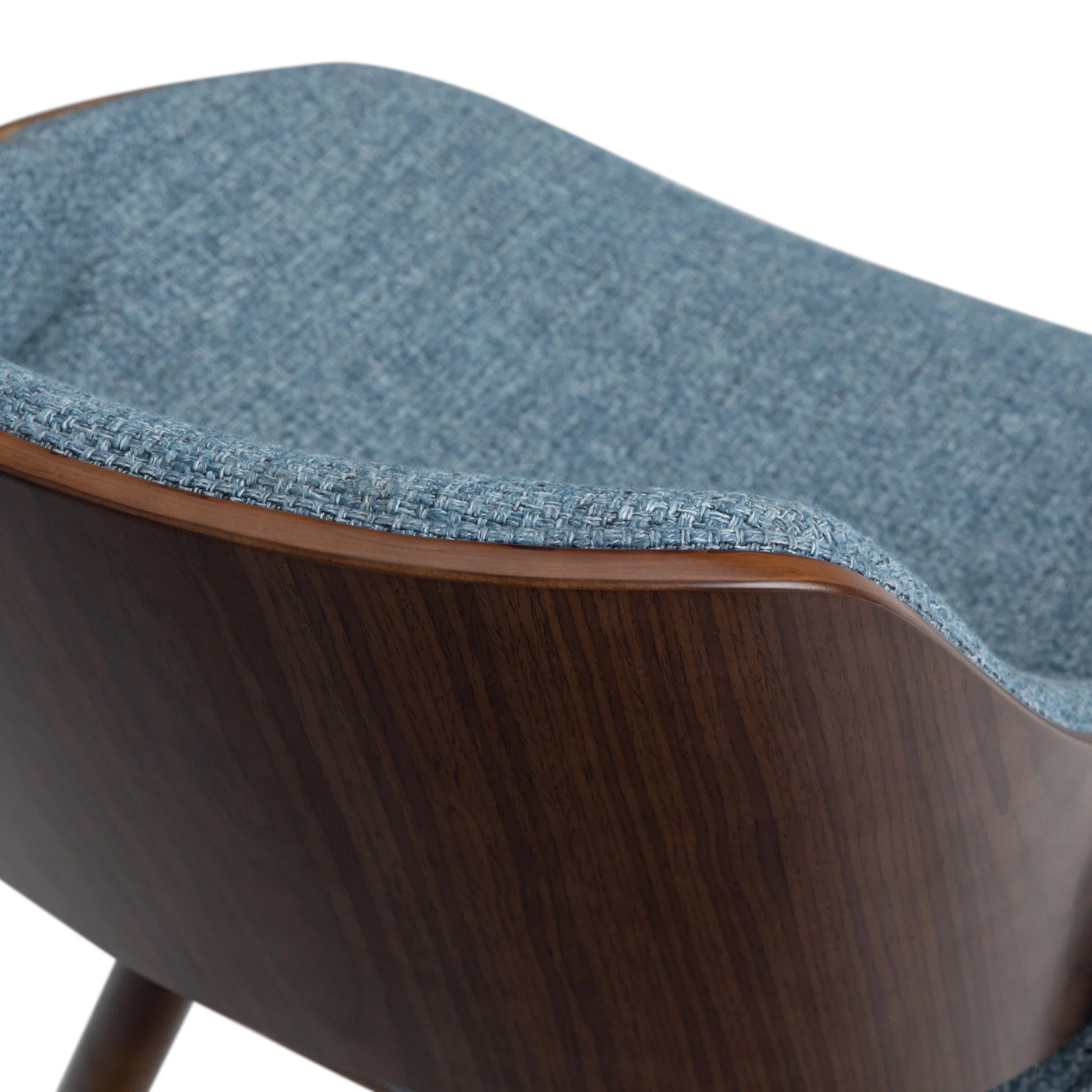Malden - Bentwood Upholstered Dining Chair With Wood Back - Image 6