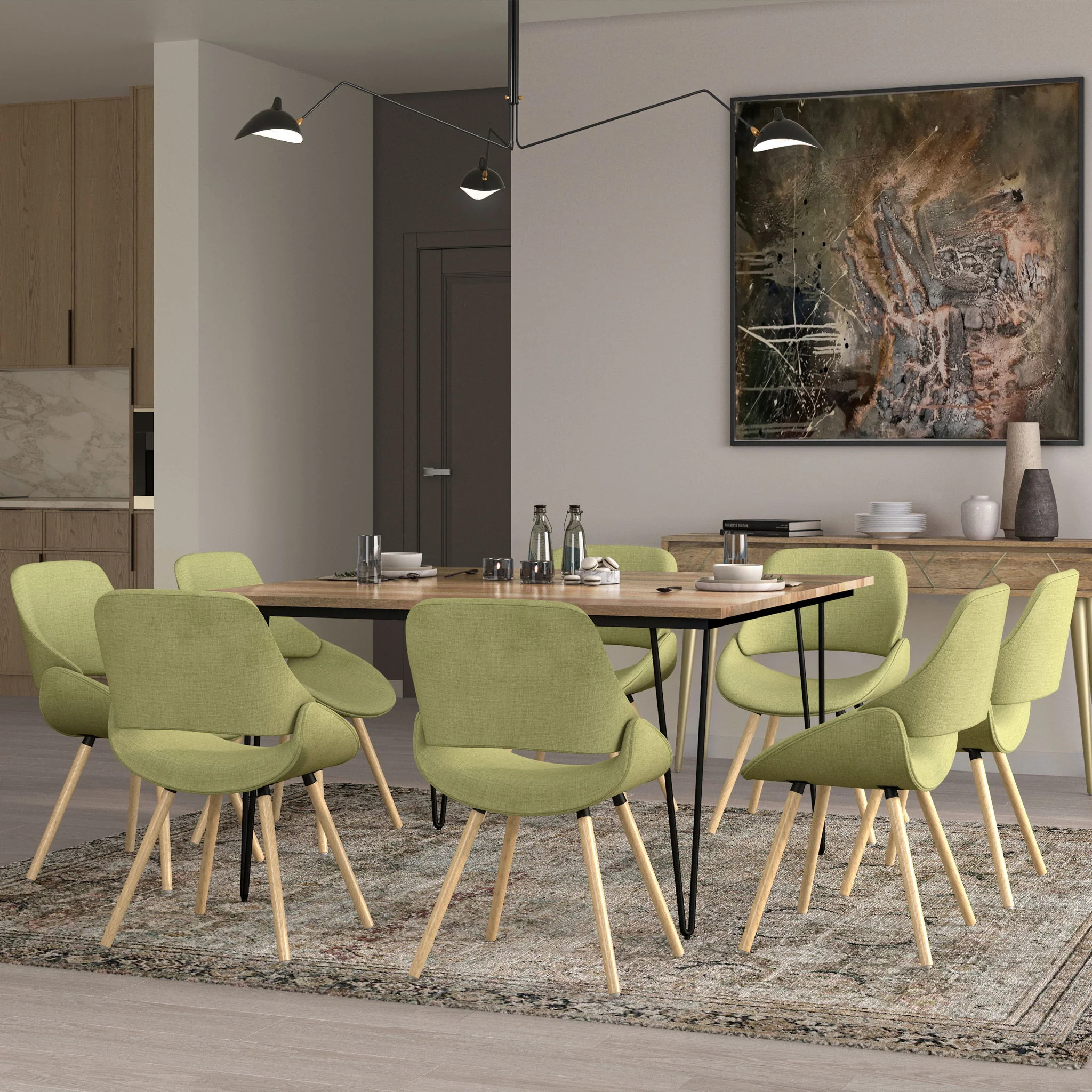 Malden - Mid Century Modern Bentwood Dining Chair - Image 14
