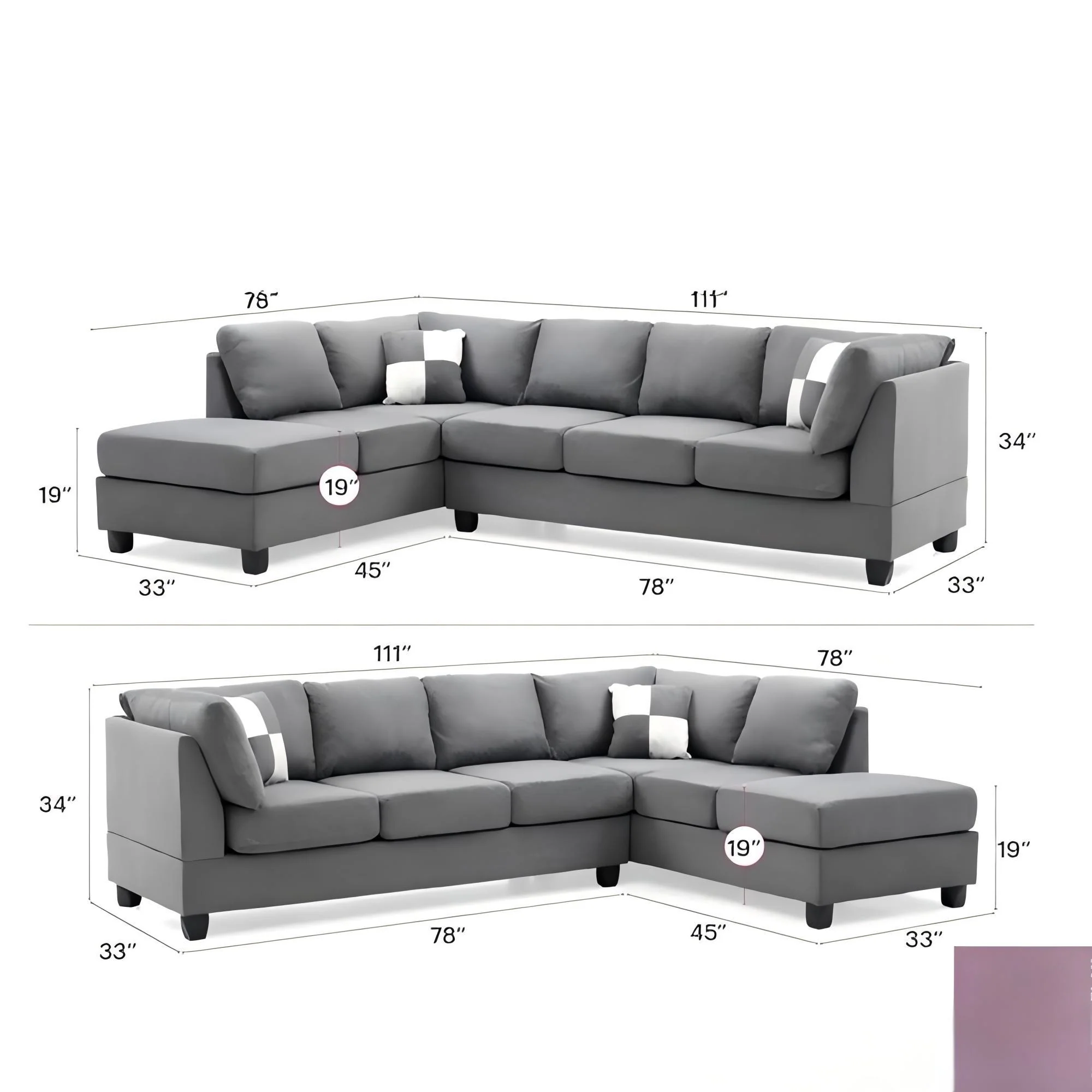 Malone - Comfort Sectional - Image 46