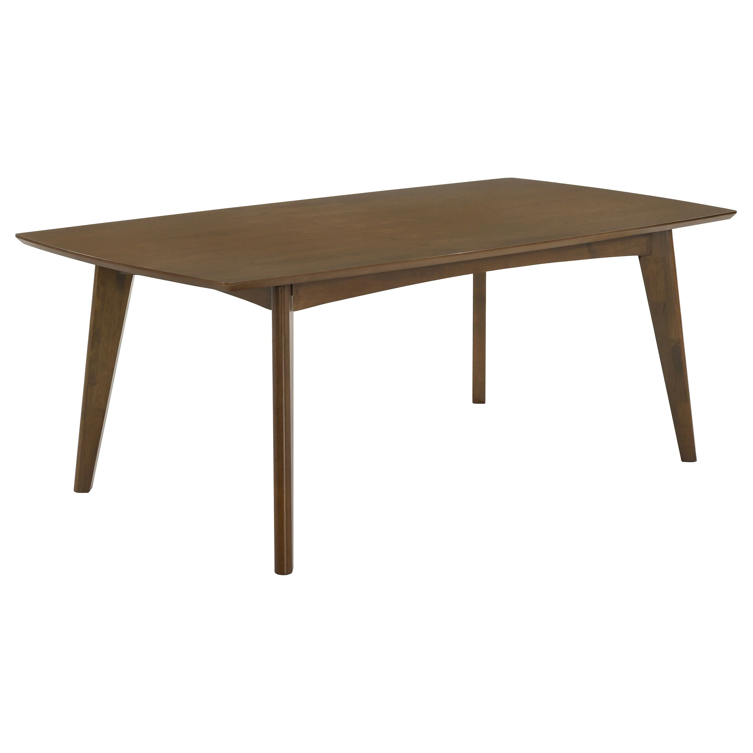 Malone - Rectangular Wood Dining Table - Dark Walnut - Image 10