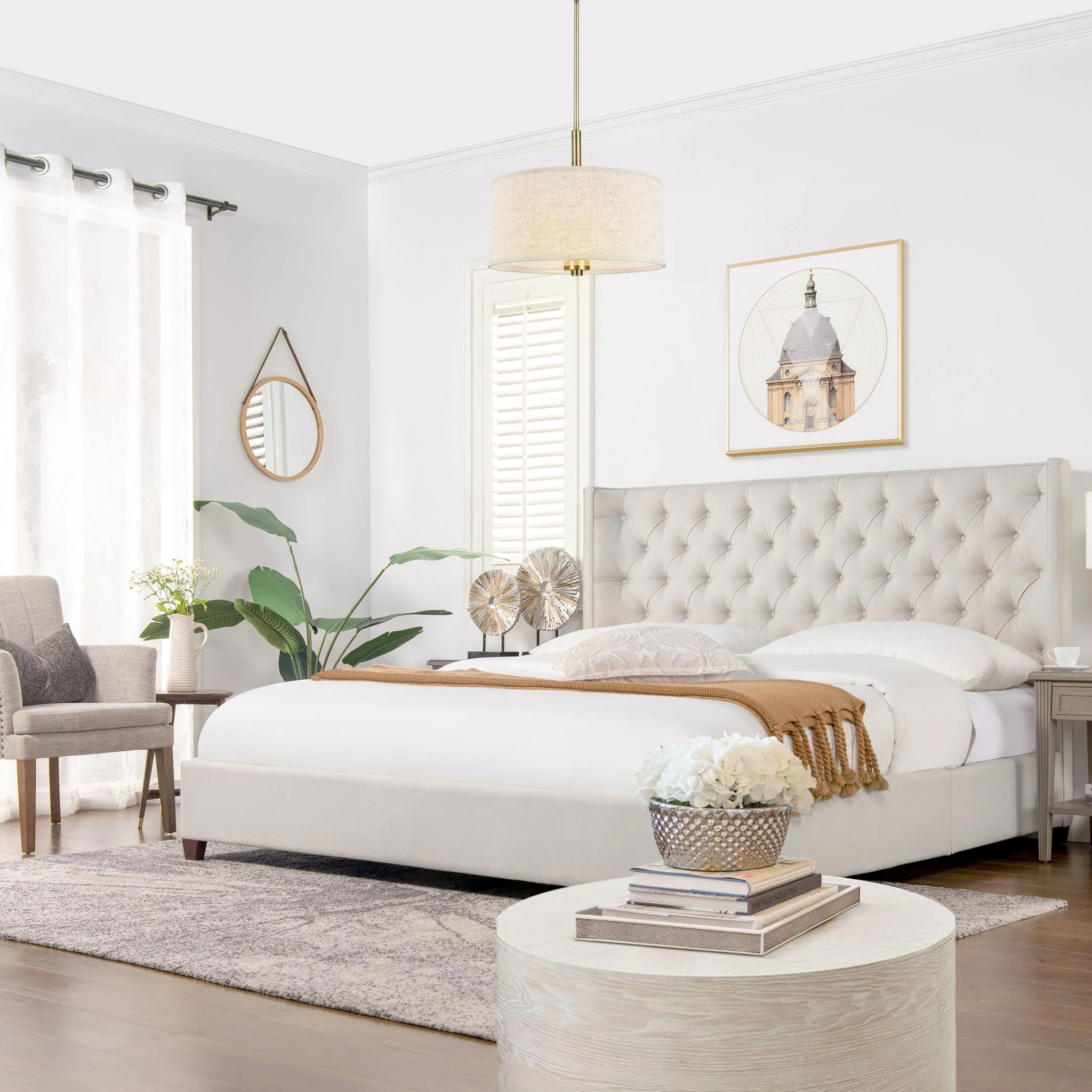Manhattan - Shelter King Platform Bed Frame - Image 3