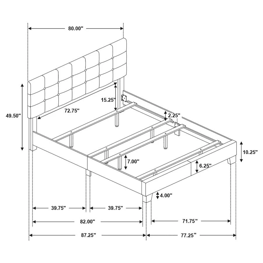 Mapes - Upholstered Panel Bed - Image 18