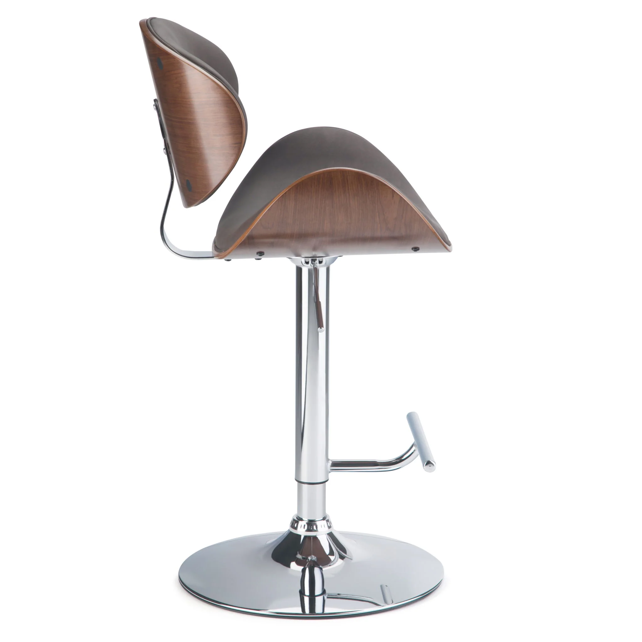 Marana - Multifunctional Handcrafted Bentwood Adjustable Swivel Bar Stool - Image 16
