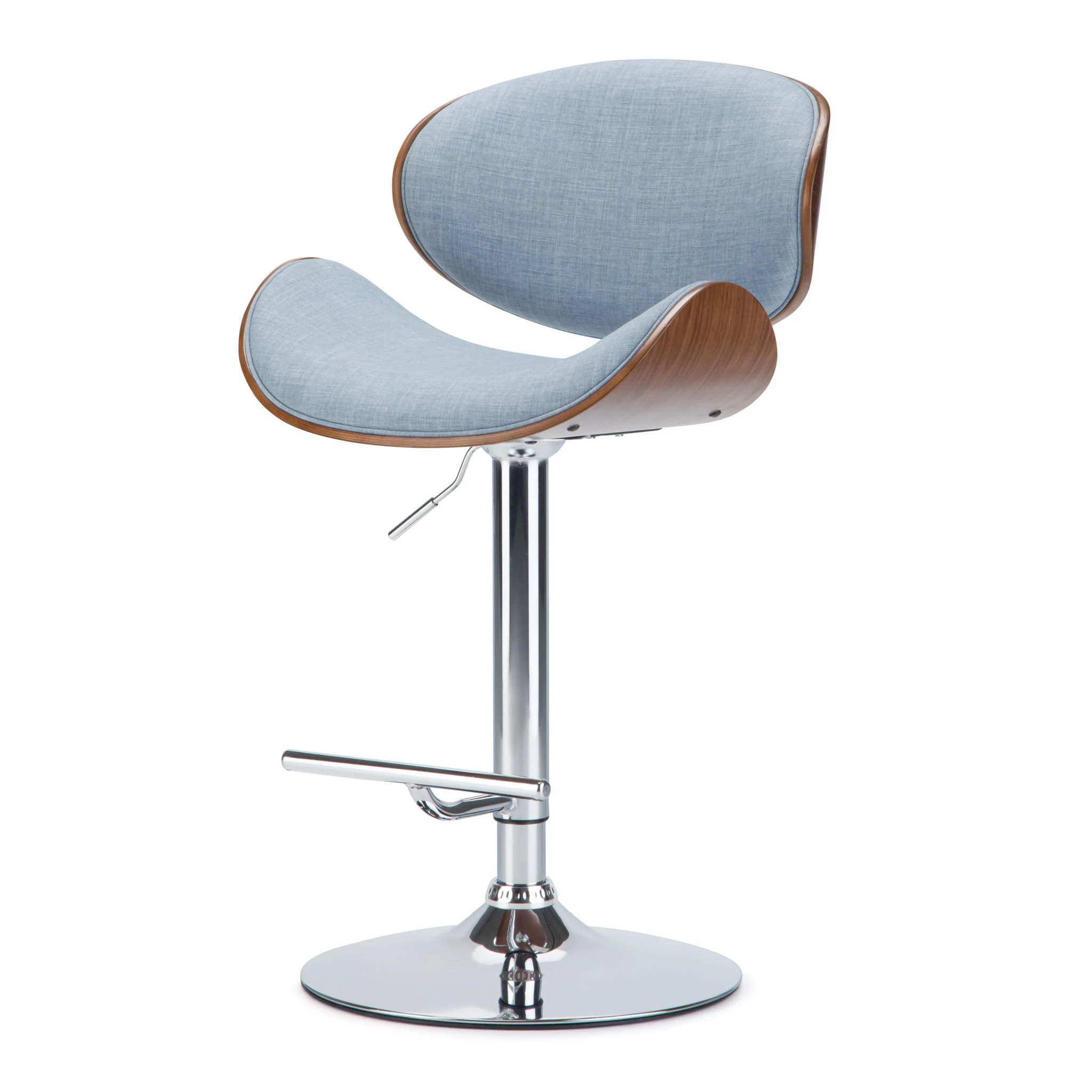 Marana - Multifunctional Handcrafted Bentwood Adjustable Swivel Bar Stool - Image 6