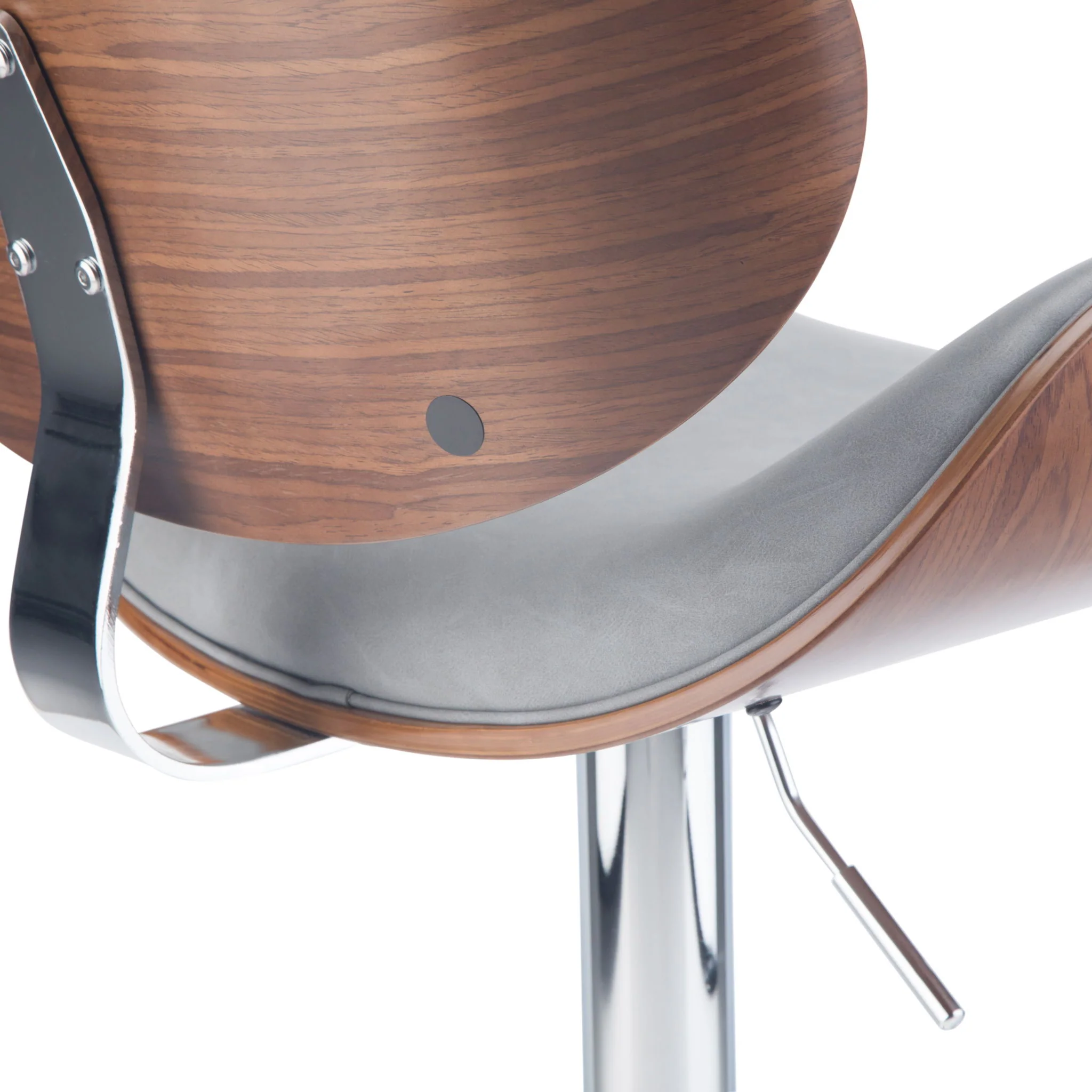 Marana - Multifunctional Handcrafted Bentwood Adjustable Swivel Bar Stool - Image 9