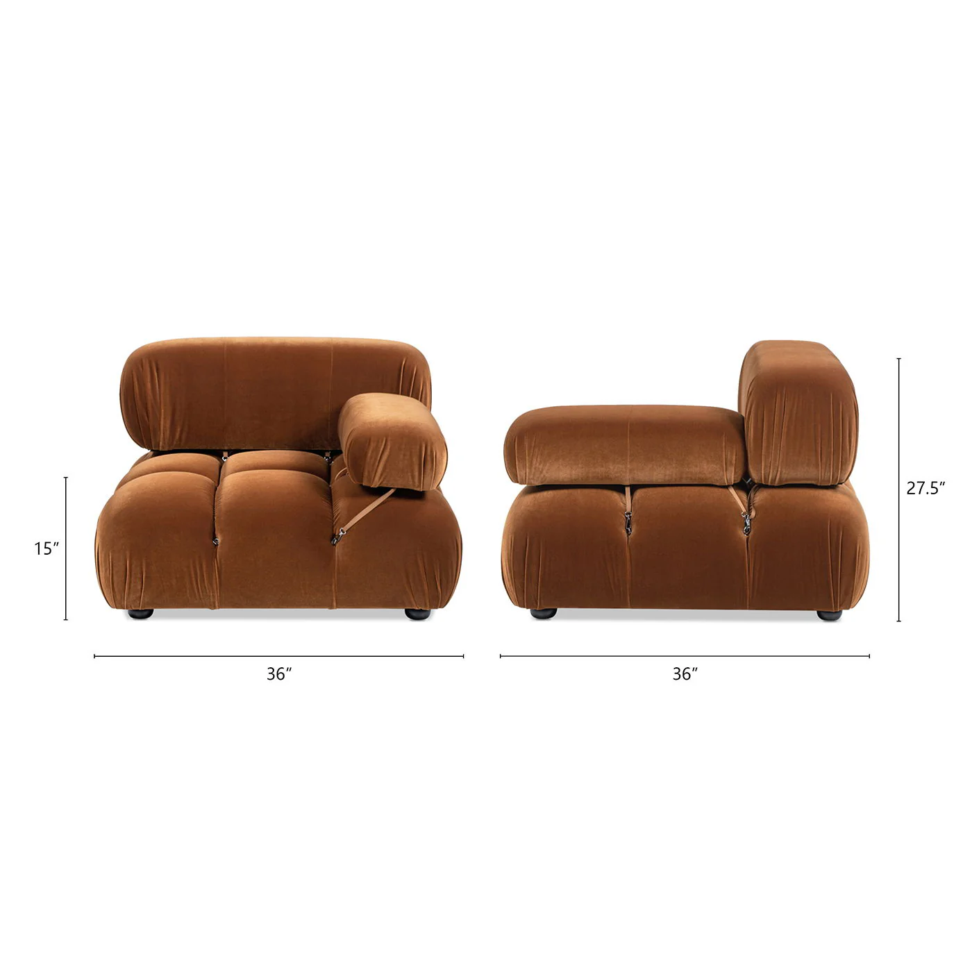 Marcel - Bubble Modular Modern Lounge Arm Chair - Image 12