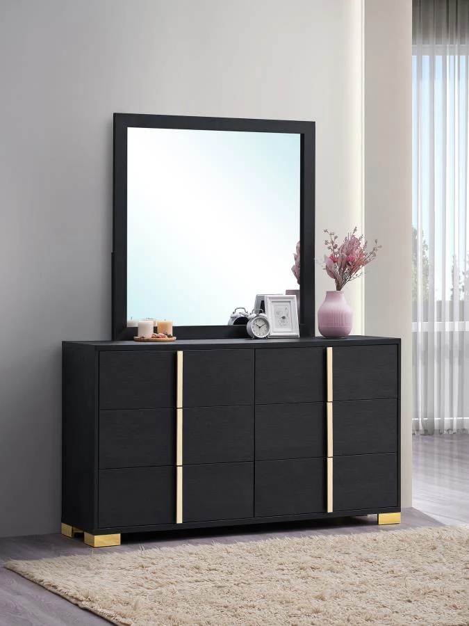 Marceline - 6-Drawer Dresser With Mirror - Image 3