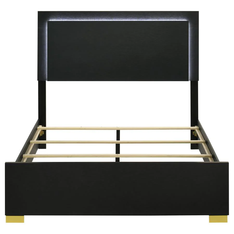 Marceline - Wood LED Panel Bed - Image 25