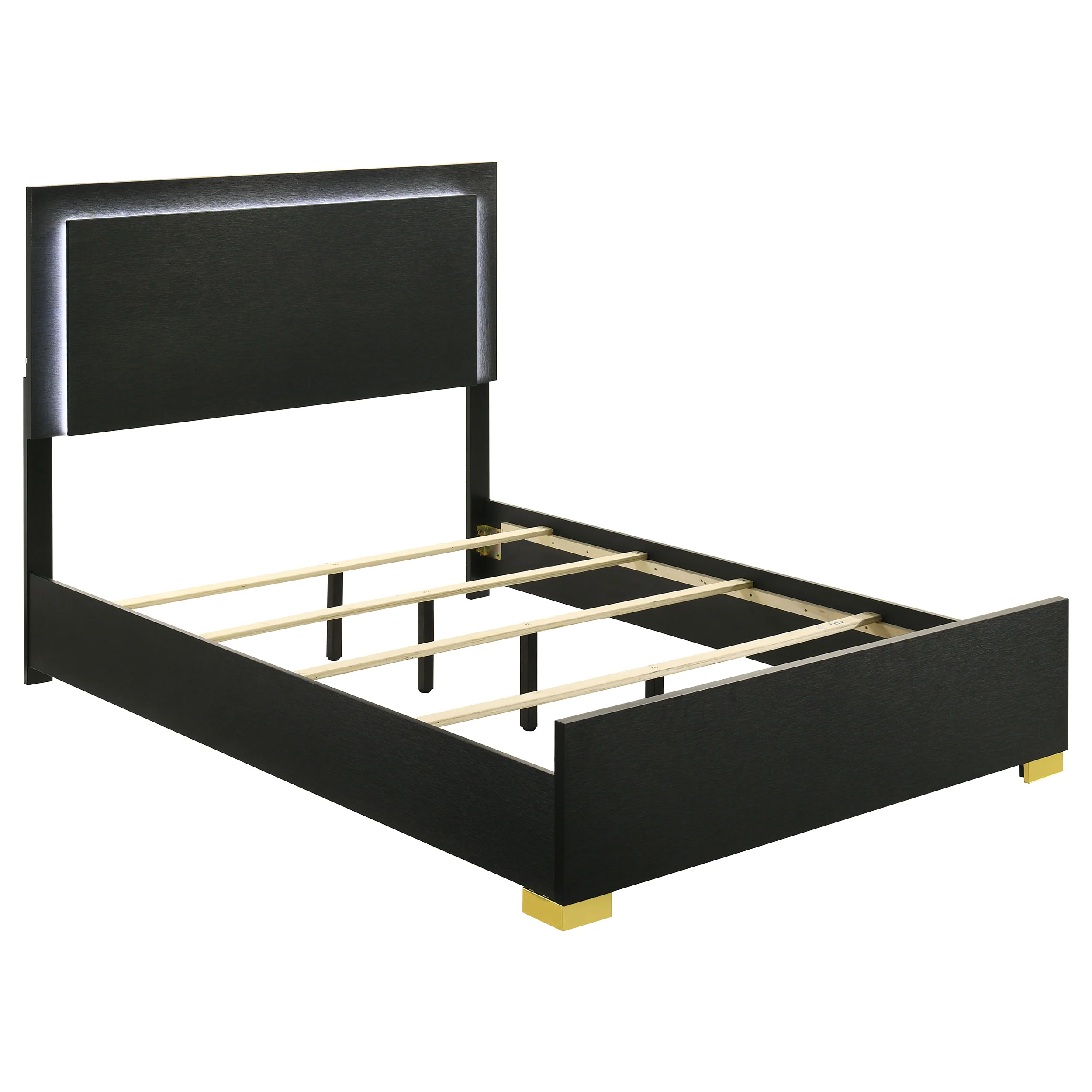 Marceline - Wood LED Panel Bed - Image 69