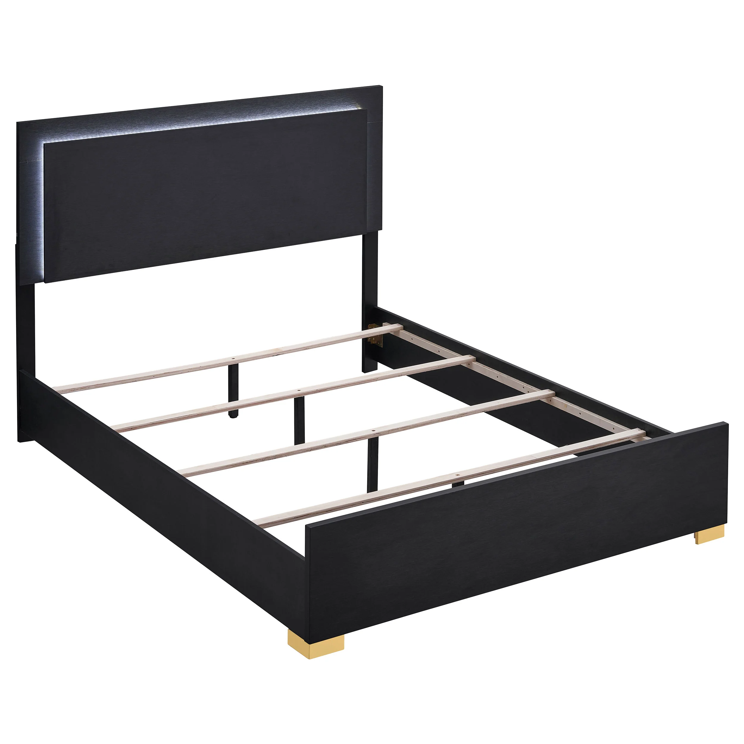 Marceline - Wood LED Panel Bed - Image 71