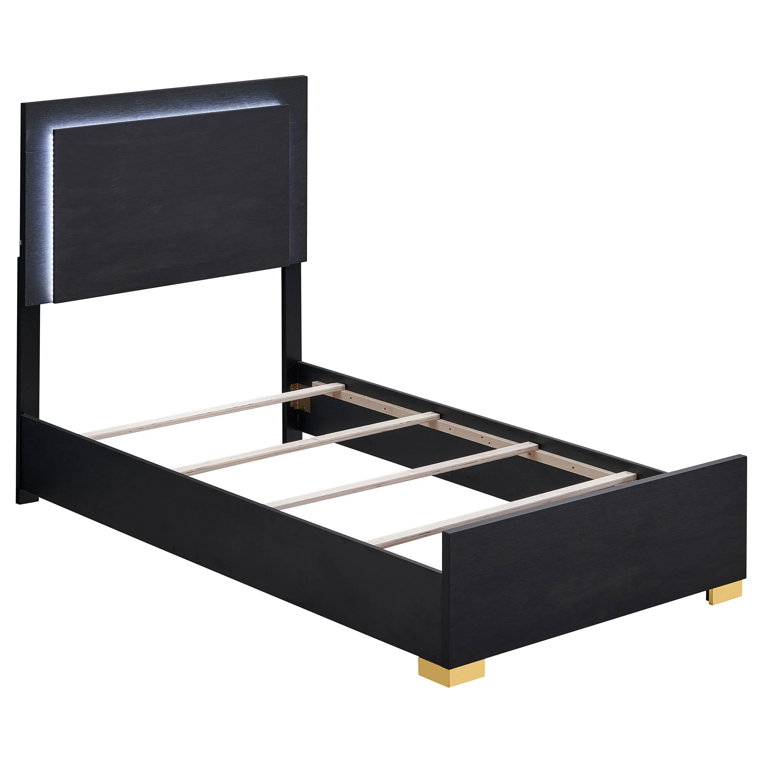 Marceline - Wood LED Panel Bed - Image 72