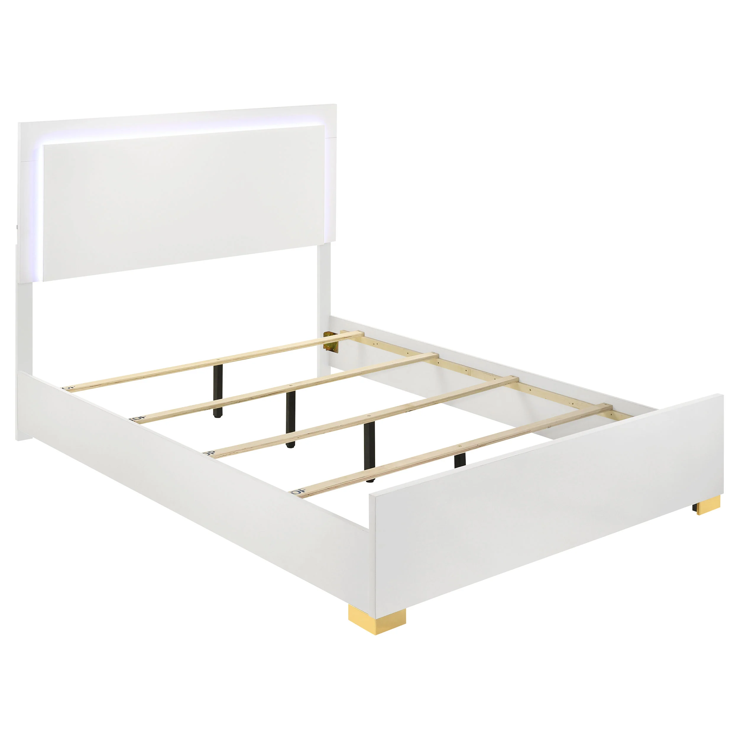 Marceline - Wood LED Panel Bed - Image 75