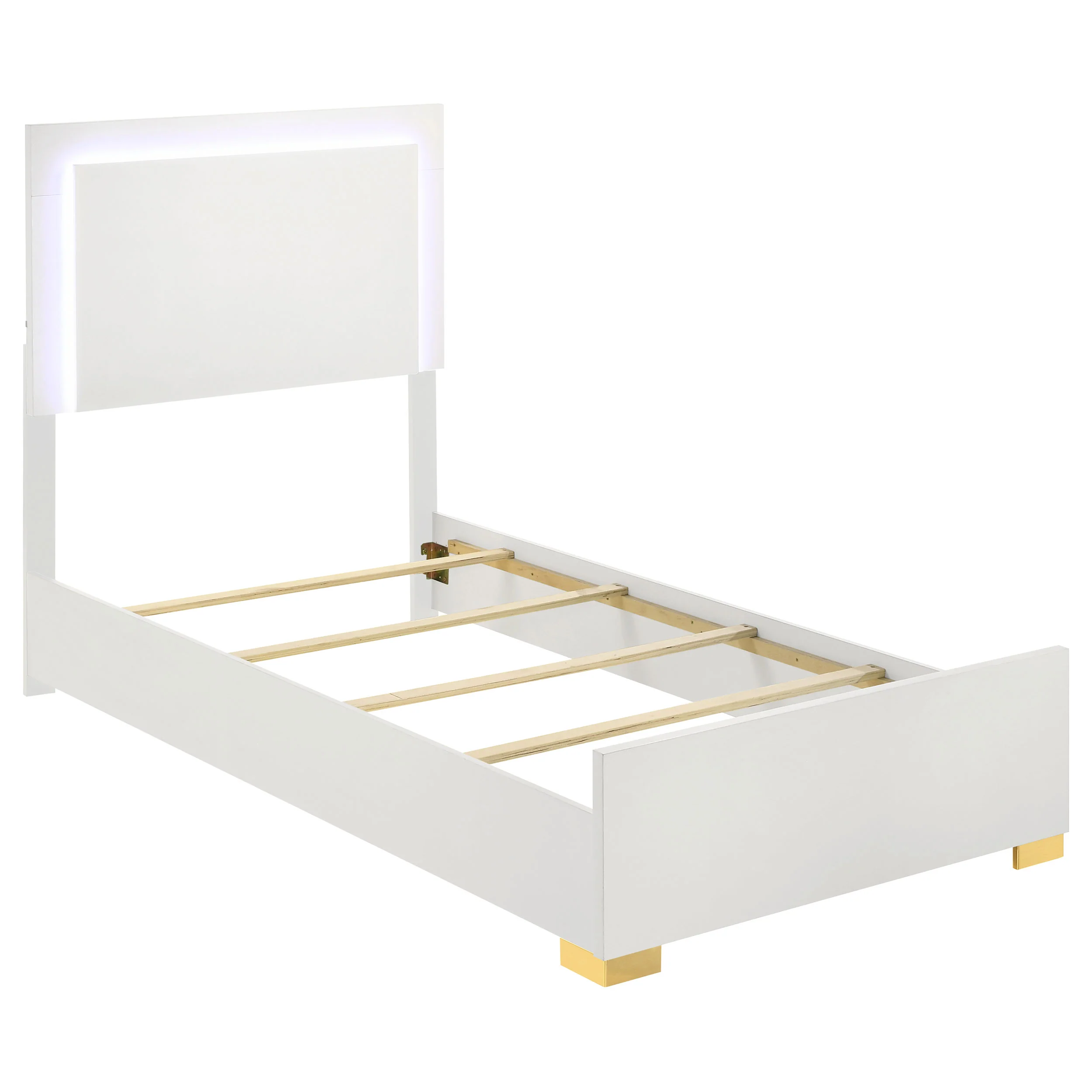 Marceline - Wood LED Panel Bed - Image 76