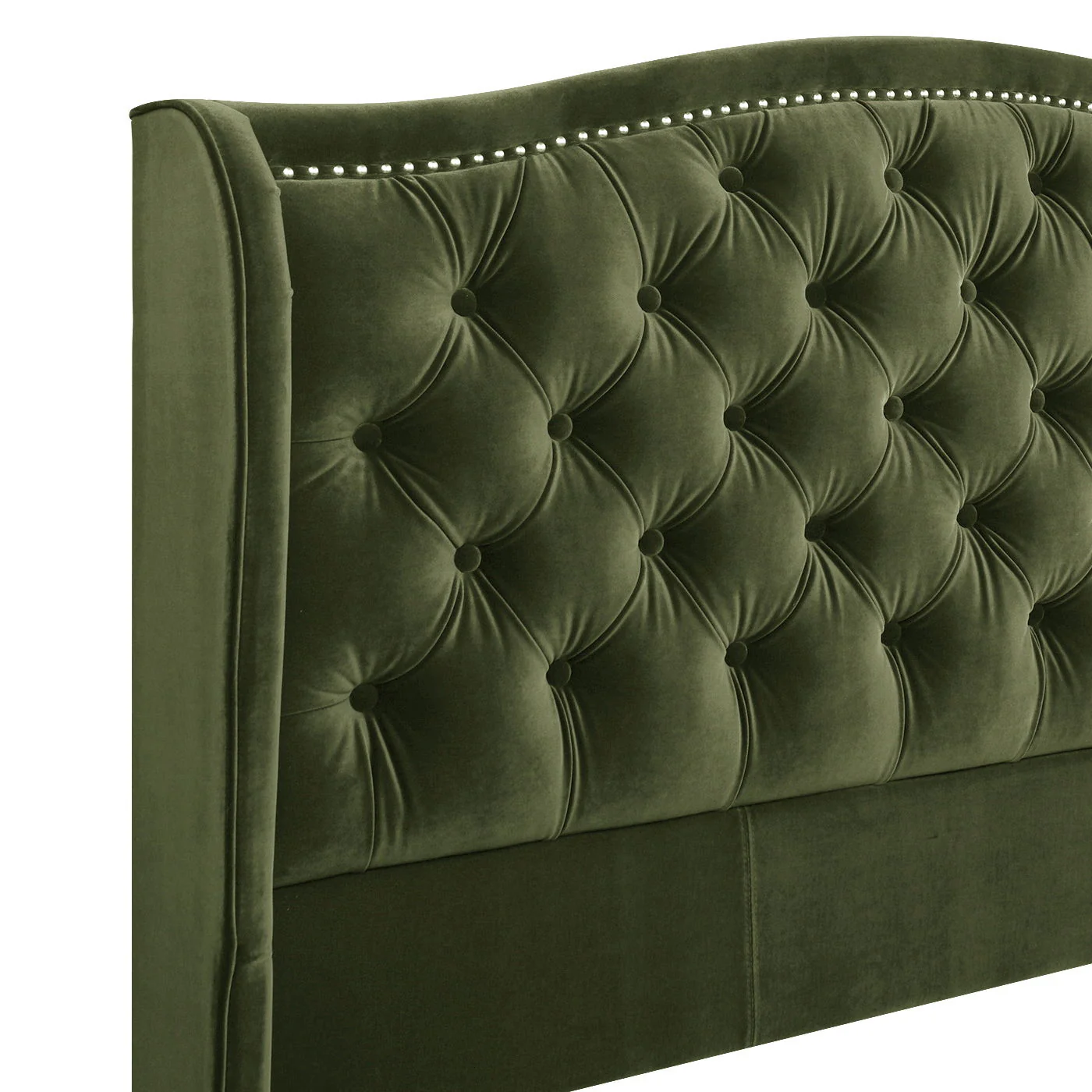 Marcella - Upholstered Shelter Headboard Bed Set - Image 13