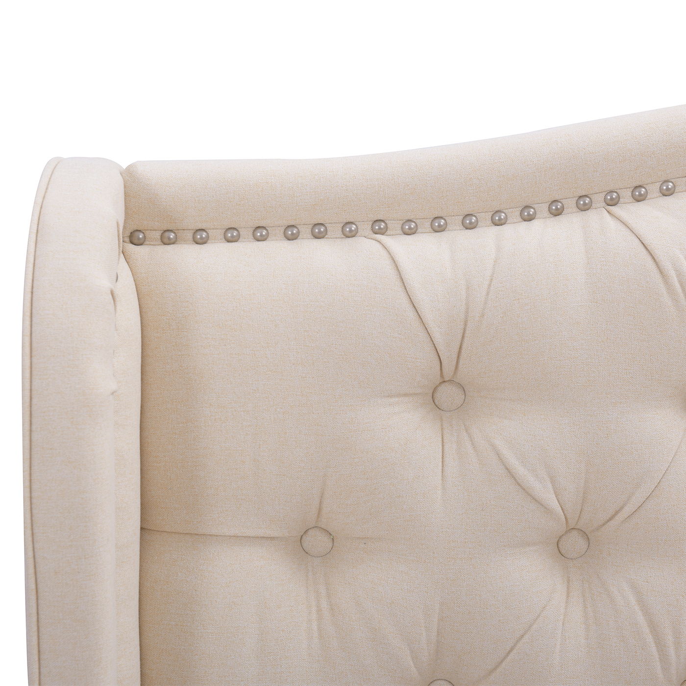 Marcella - Upholstered Shelter Headboard Bed Set - Image 56