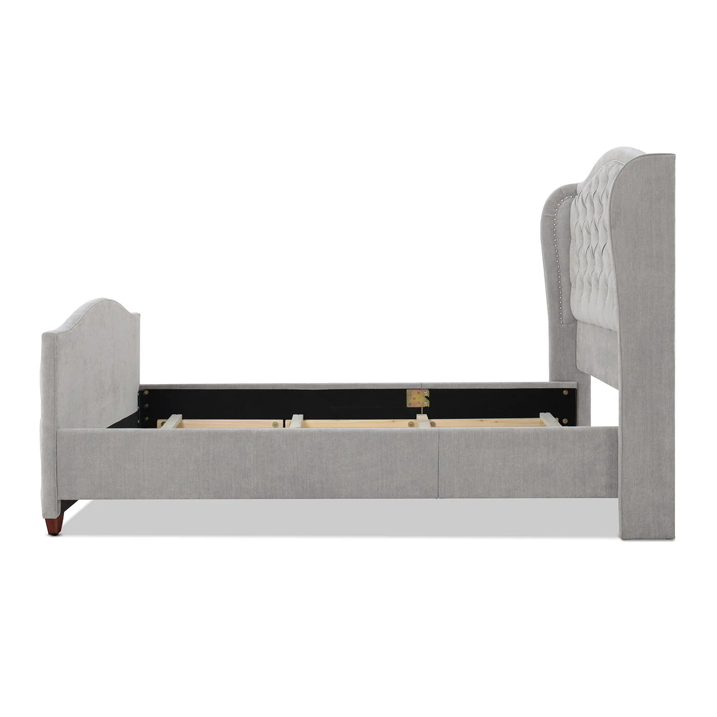 Marcella - Upholstered Shelter Headboard Bed Set - Image 70