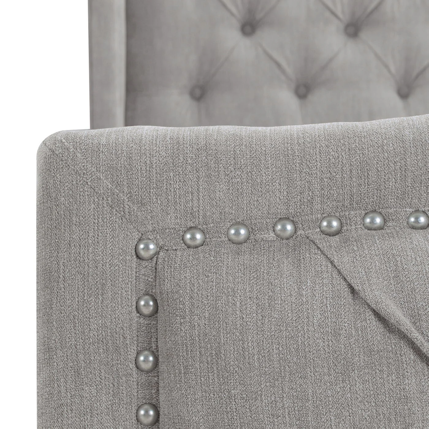 Marcella - Upholstered Shelter Headboard Bed Set - Image 73