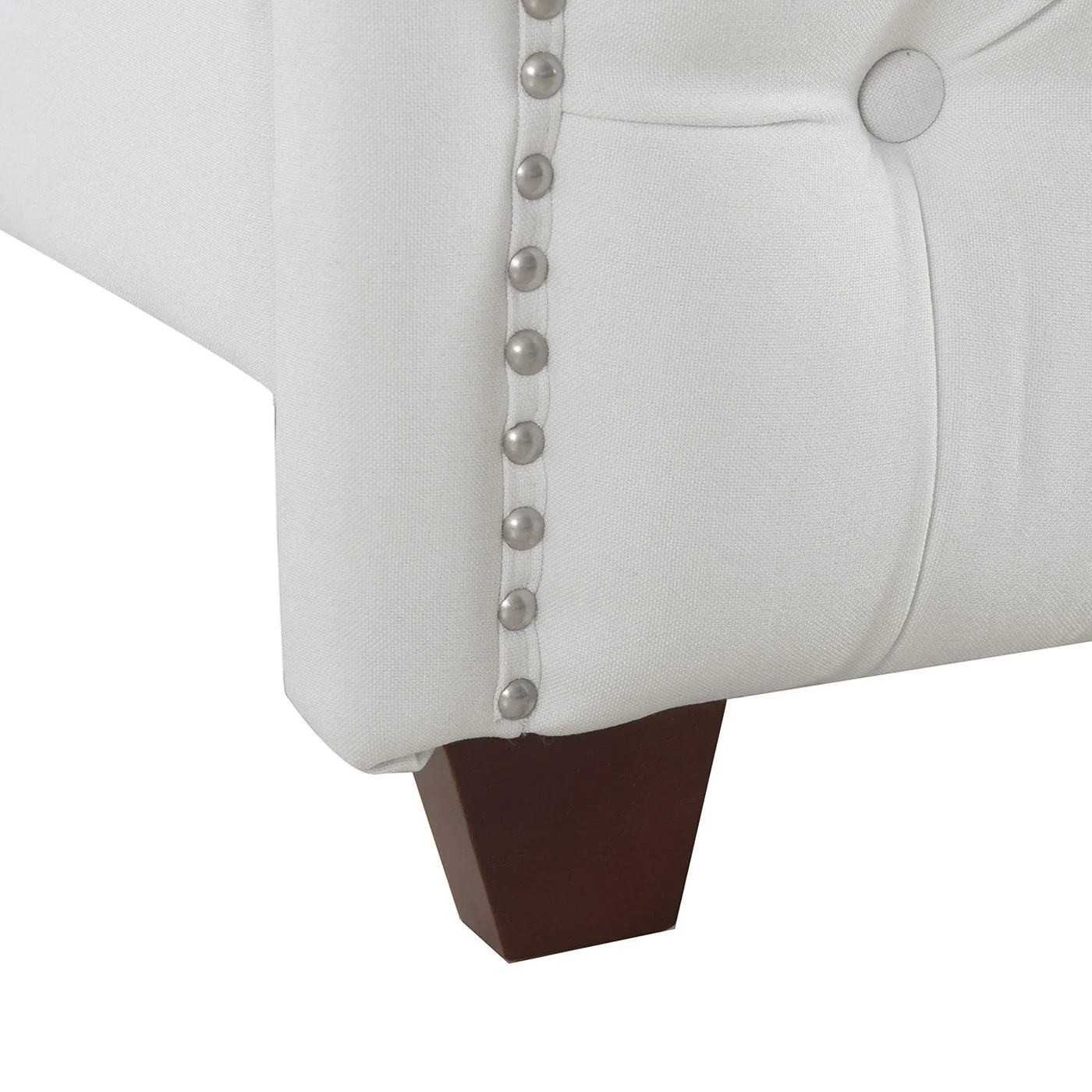 Marcella - Upholstered Shelter Headboard Bed Set - Image 9