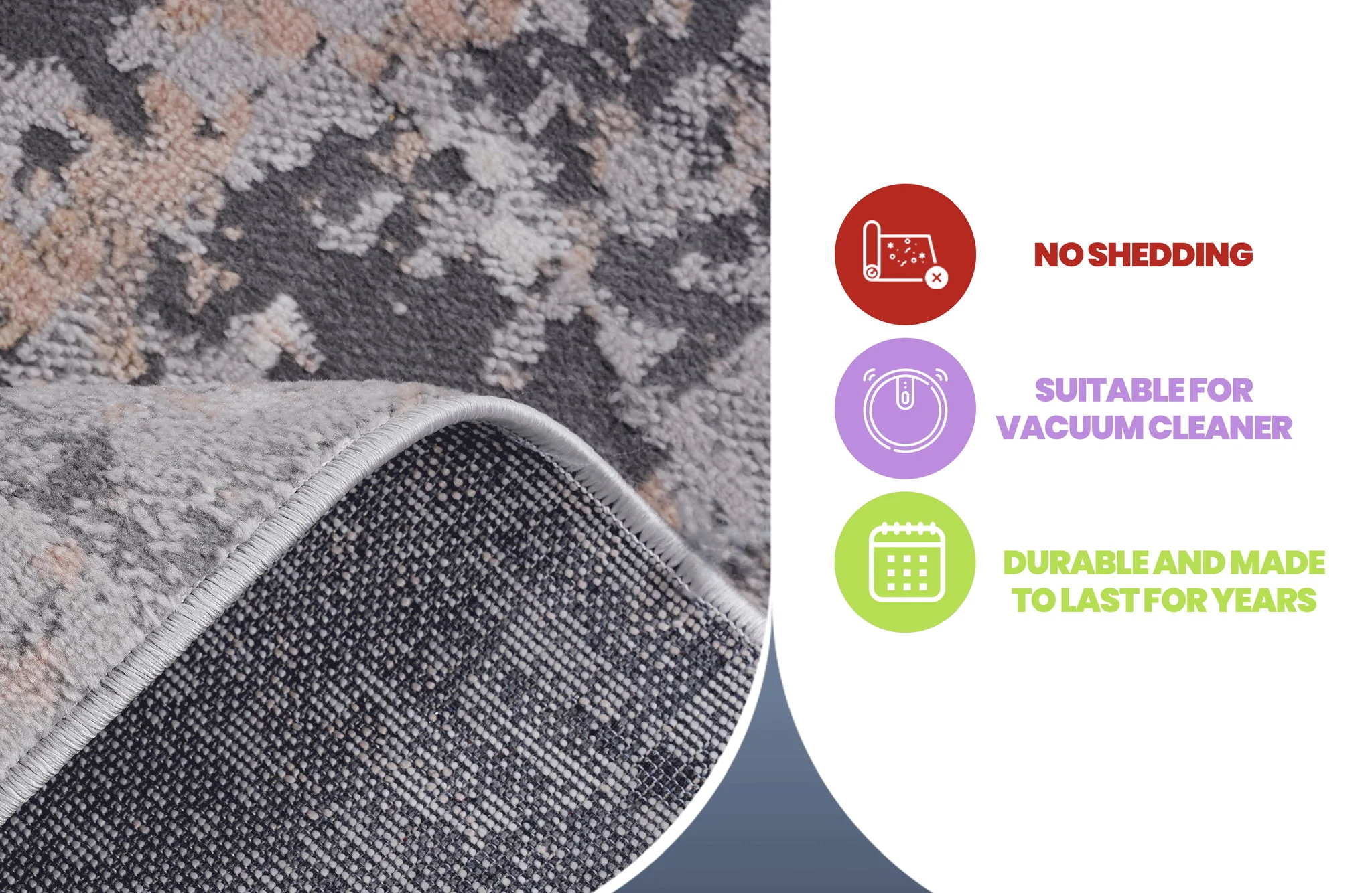 Marfi - 8' X 10' Abstract Area Rug - Gray / Multi - Image 5