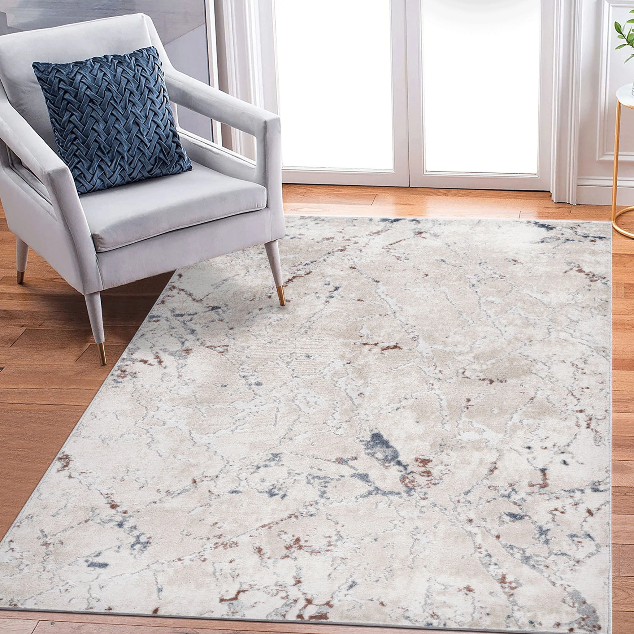 Marfi - 8' X 10' Contemporary Area Rug - Multi