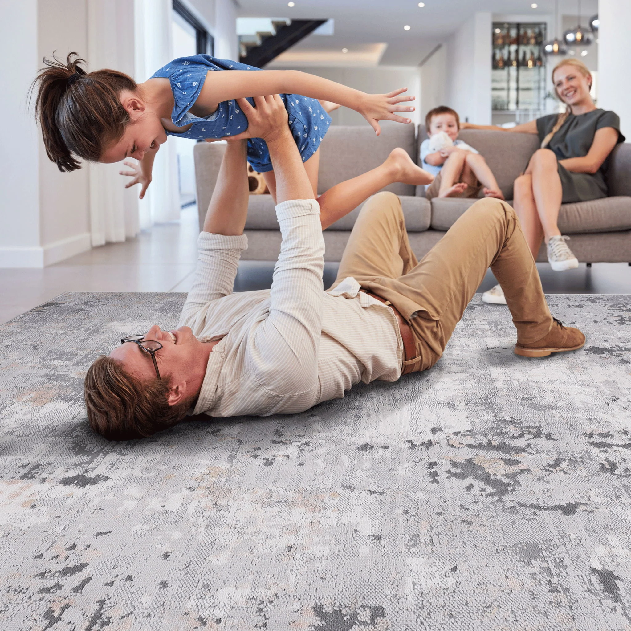 Marfi - Abstract Area Rug - Image 44