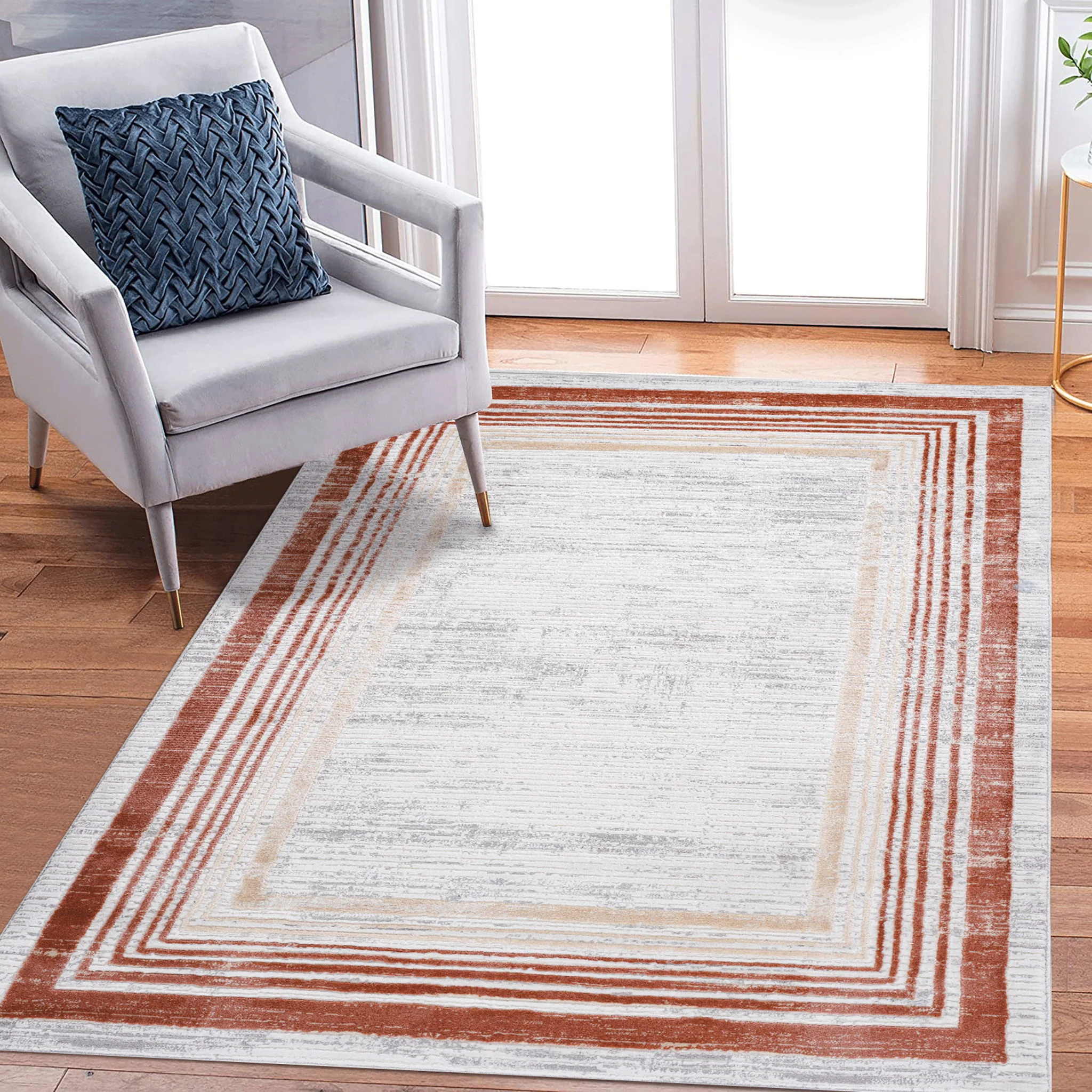 Marfi - Bordered Area Rug - Image 3