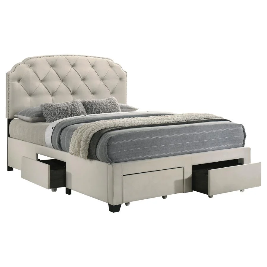 Marianna - 4-Drawer Upholstered Storage Bed - Image 18