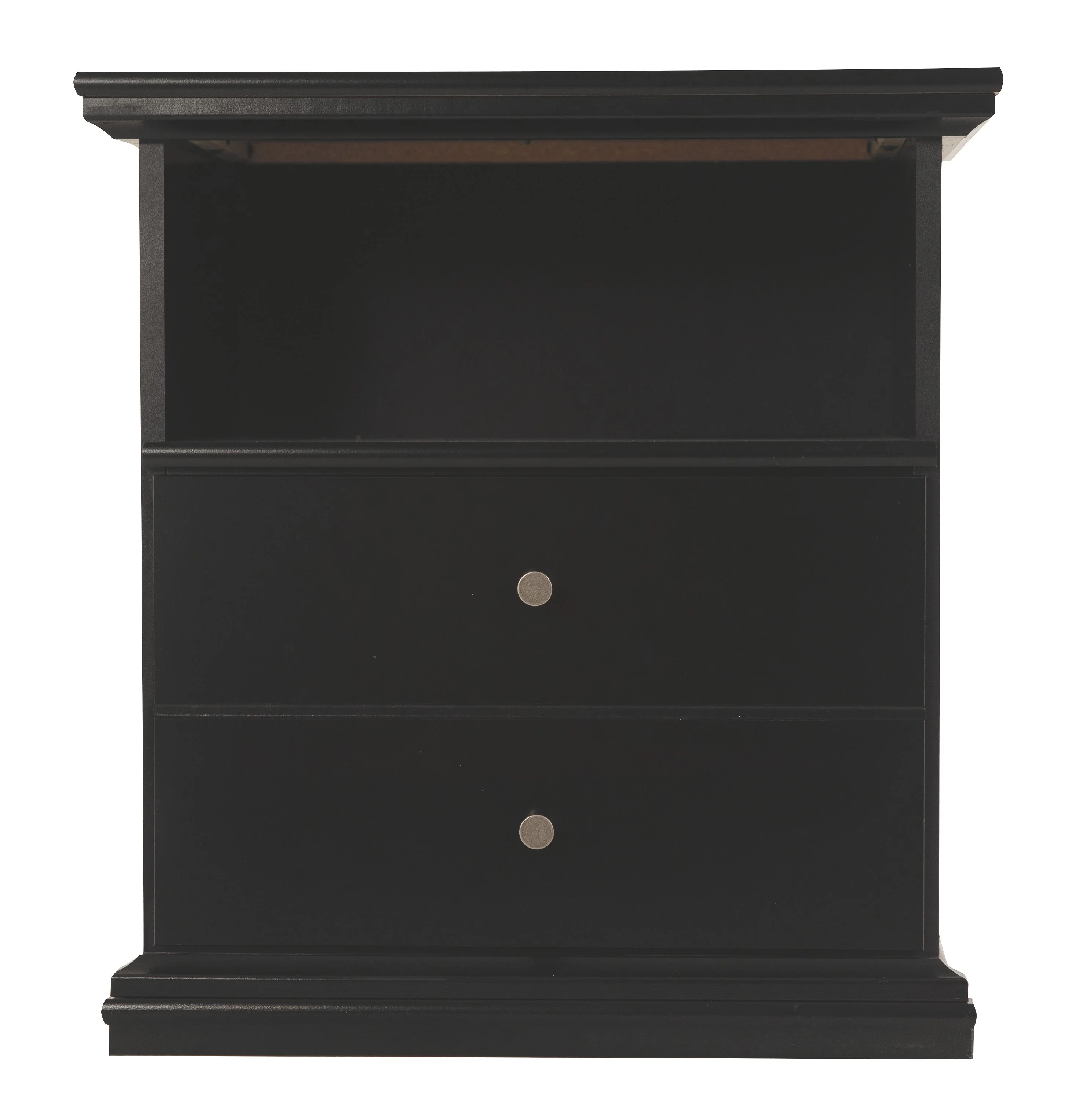 Maribel - One Drawer Night Stand - Black - Image 7
