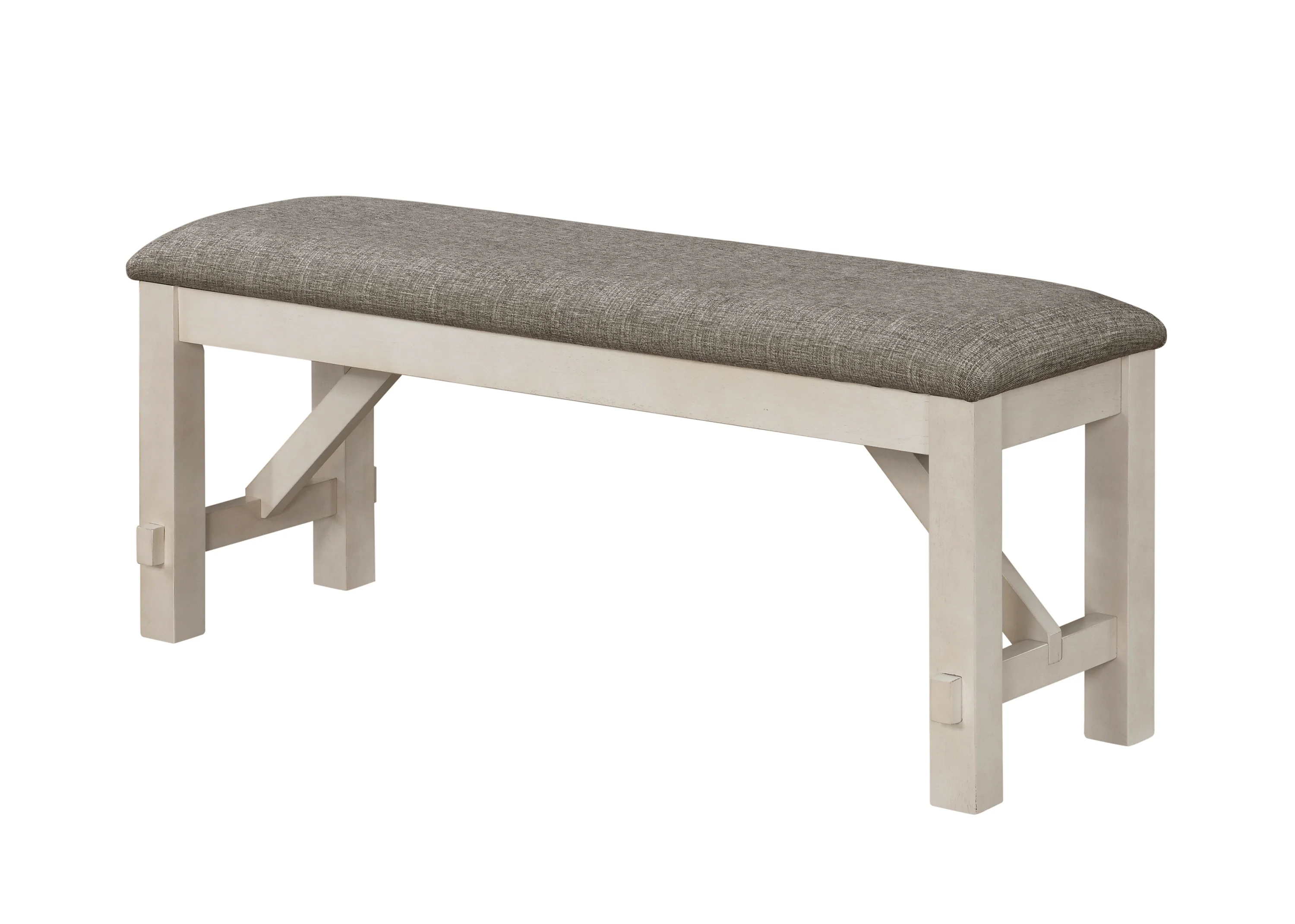 Maribelle Bench Chalk Warm Grey - Image 4