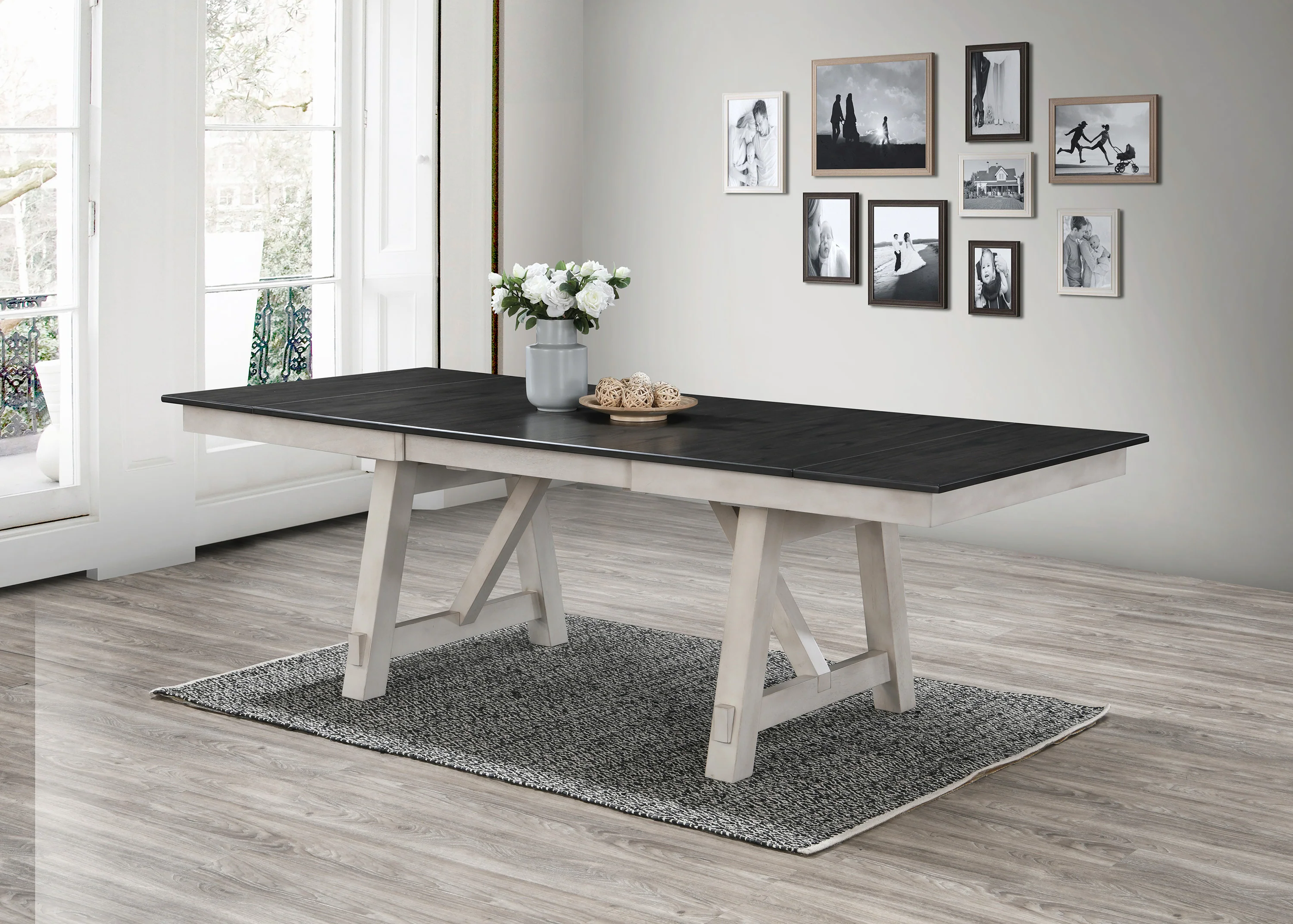 Maribelle Dining Table Chalk Warm Grey - Image 5