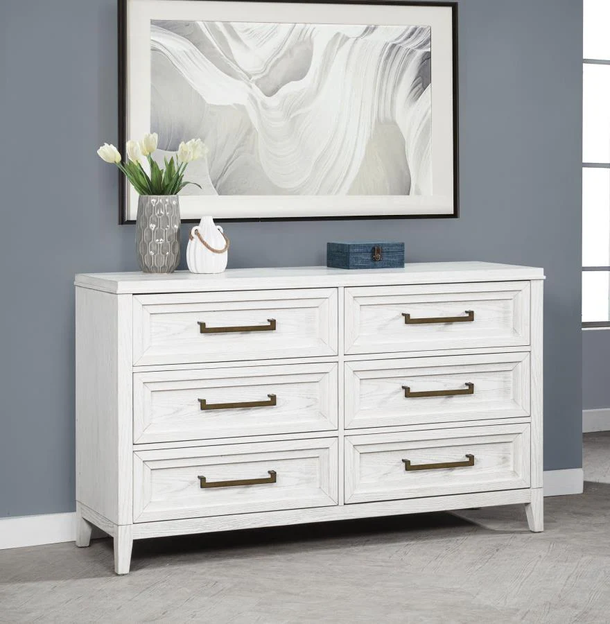 Marielle - 6-Drawer Bedroom Dresser - Image 3