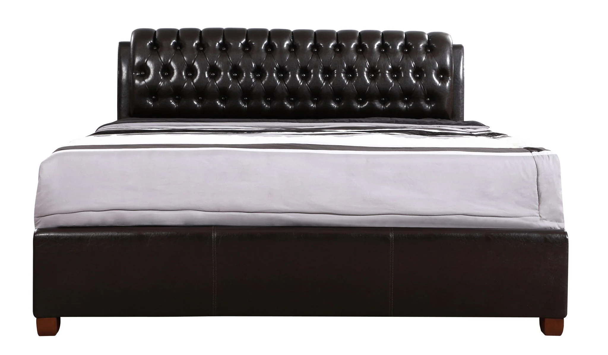 Marilla - King Bed - Dark Brown - Image 2