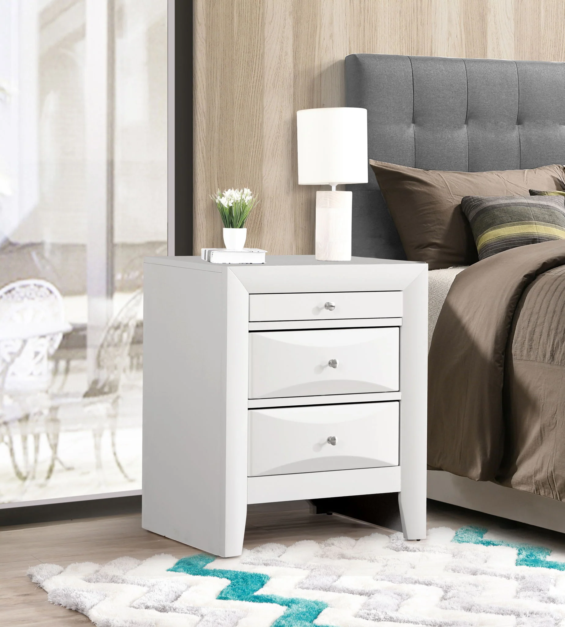 Modern Design Nightstand - Image 5