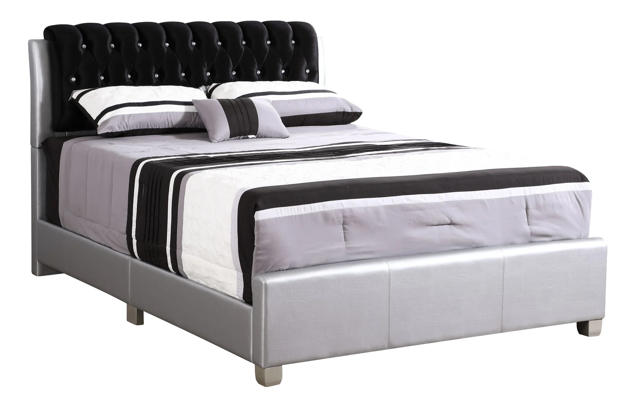 Tufted Upholstered Bed - Image 39