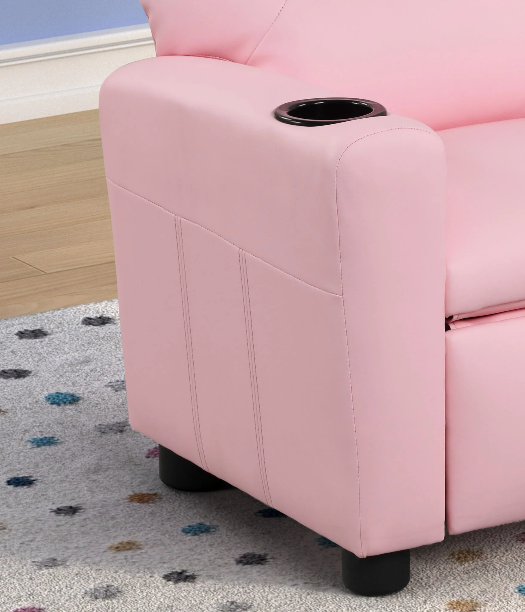 Marisa - Kids Recliner Chair With Cupholder - Image 20