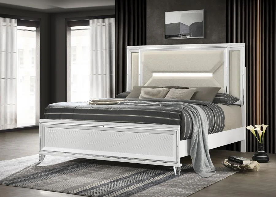 Marmore - Panel Bed LED Headboard - Image 3