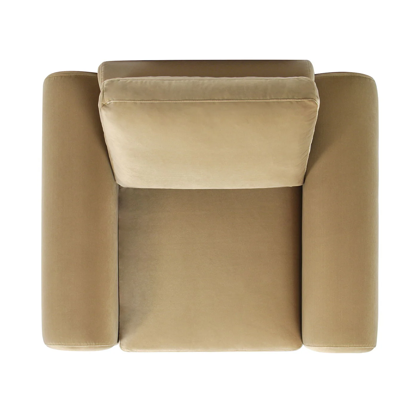 Mason - Arched Arm Chair - Camel Brown Beige - Image 3